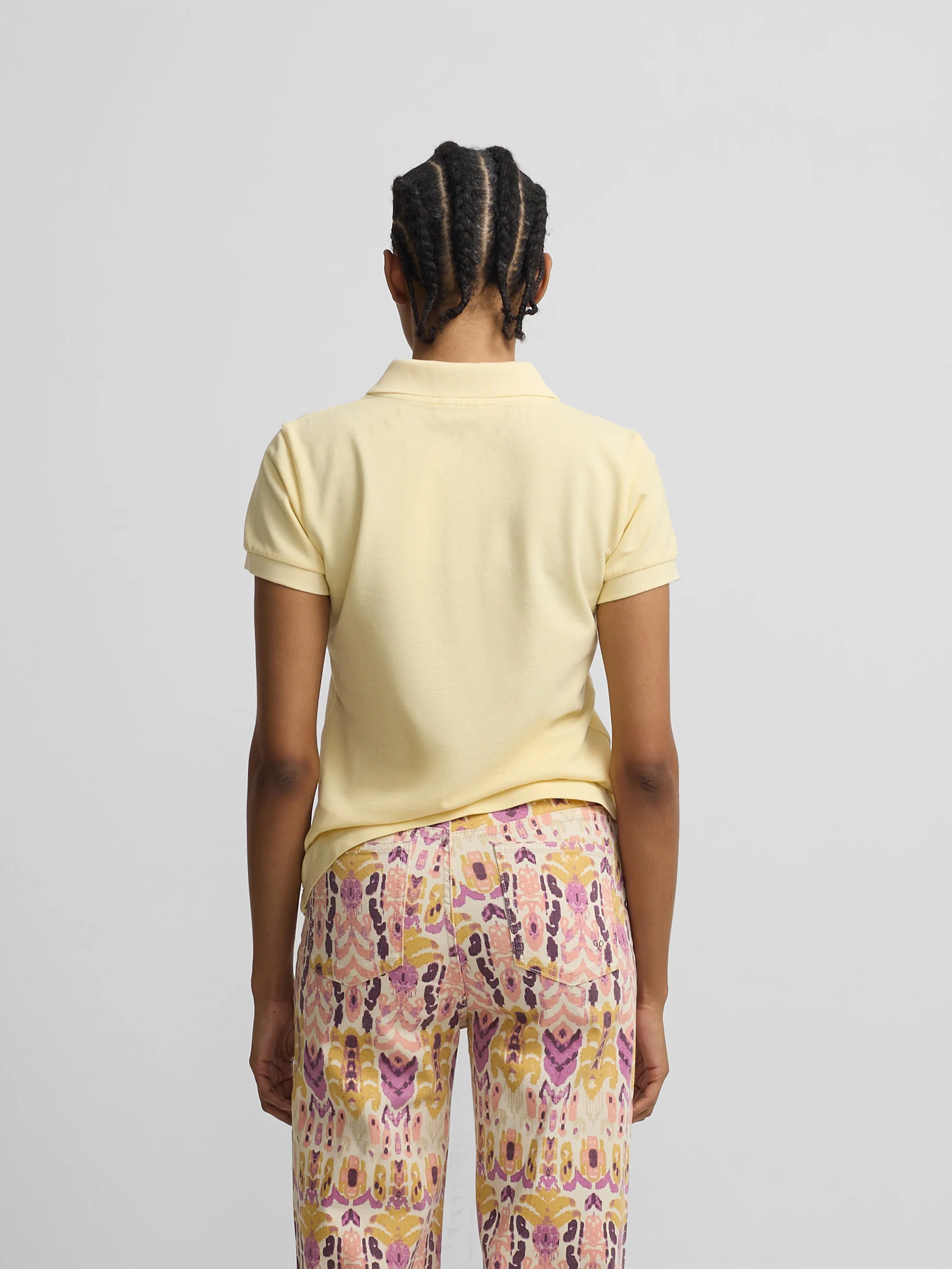Polo woman clasico amarillo - Image 5