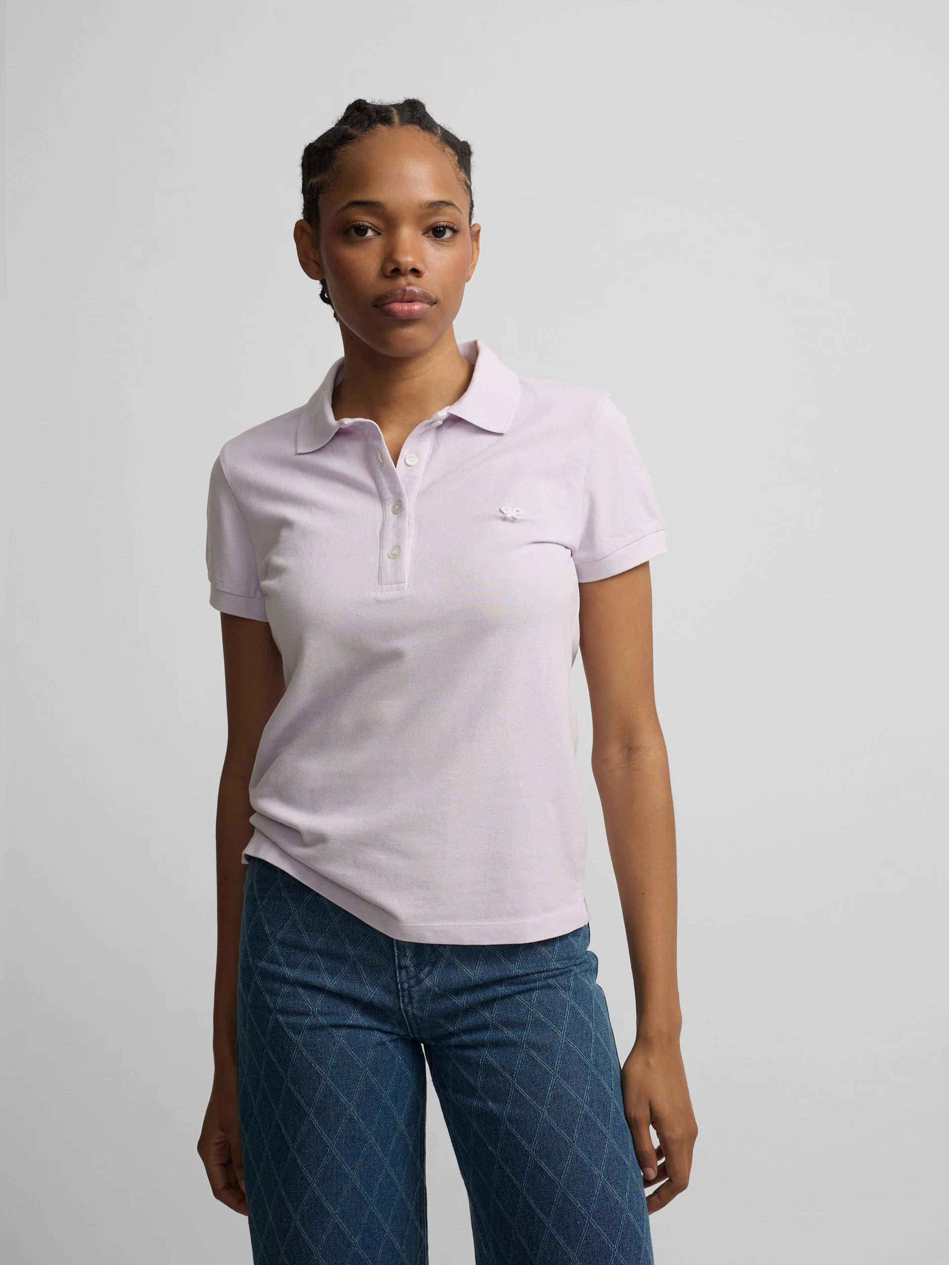 Polo woman clasico lila - Image 3
