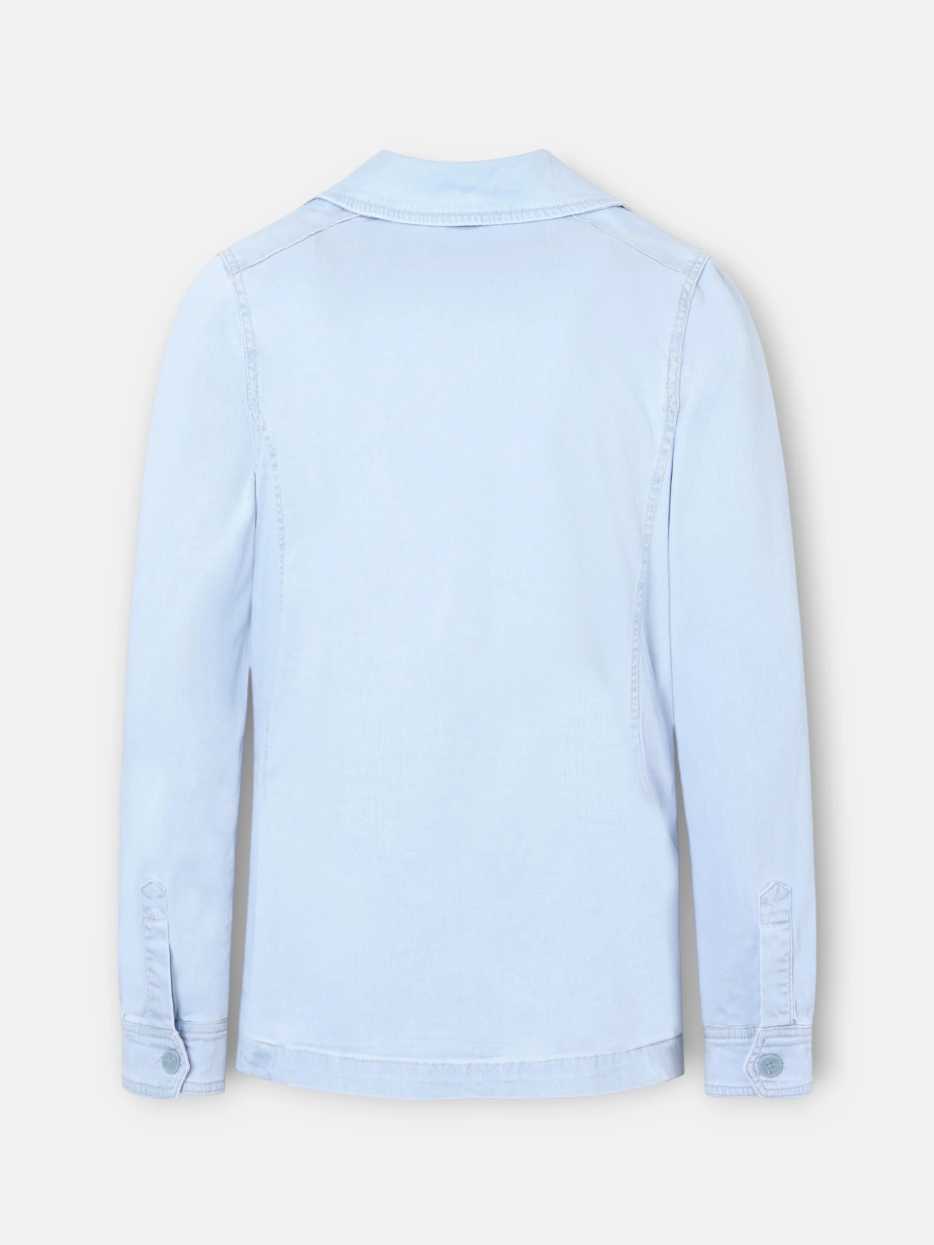 Semiblazer bolsillos denim azul claro - Image 10