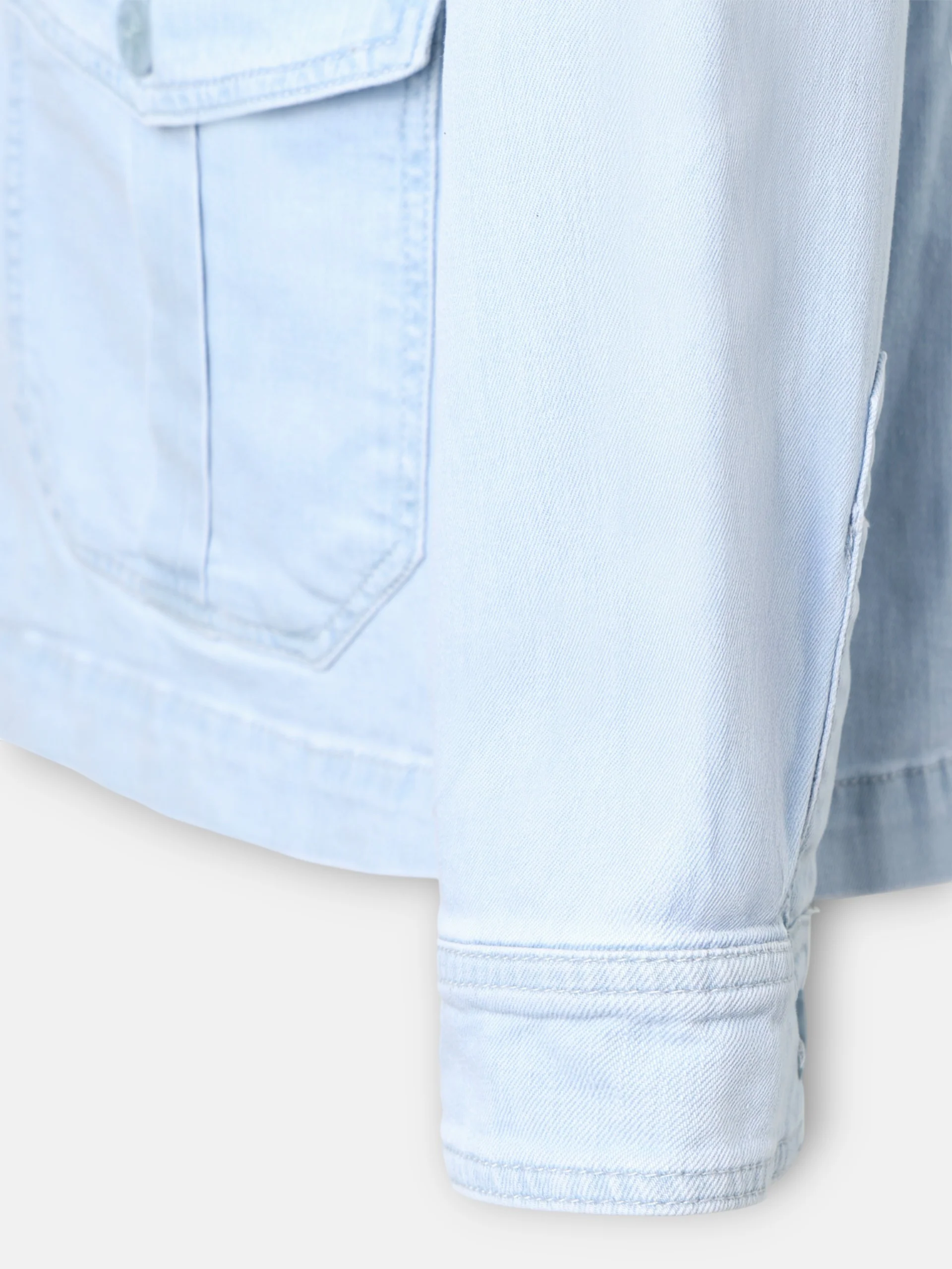 Semiblazer bolsillos denim azul claro - Image 9
