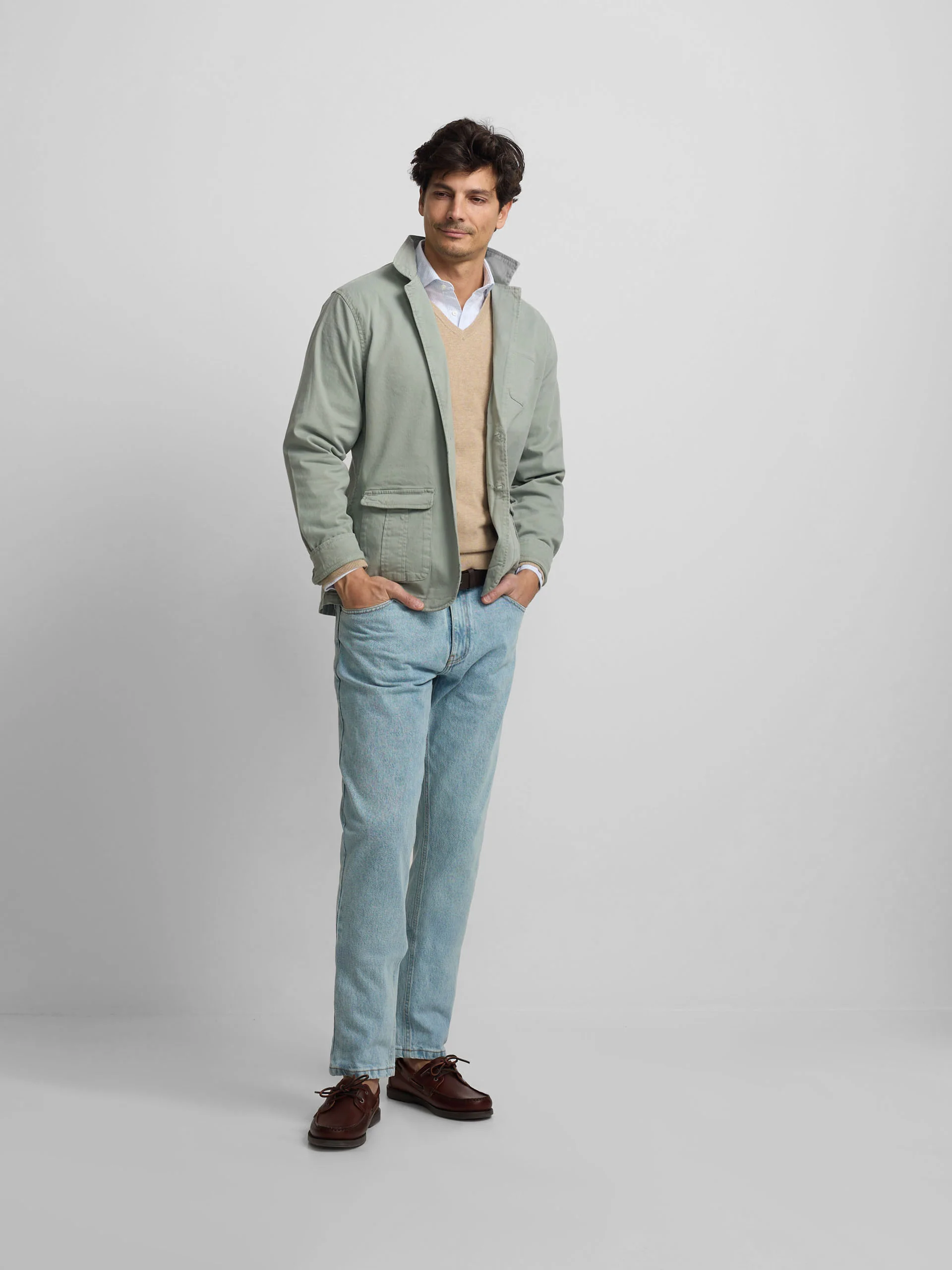 Semiblazer verde gris - Image 6