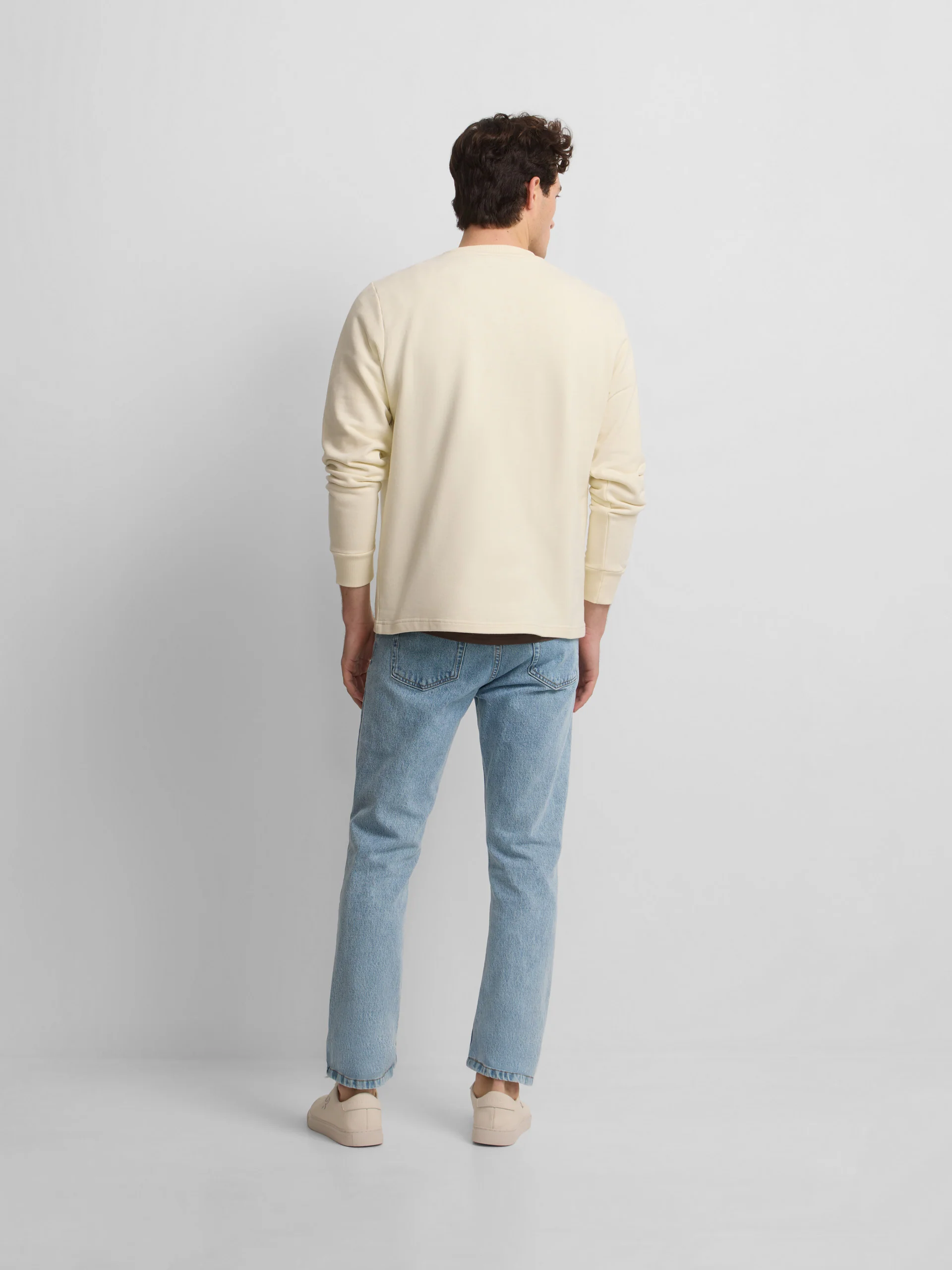 Sudadera bolsillo cruise crema - Image 6