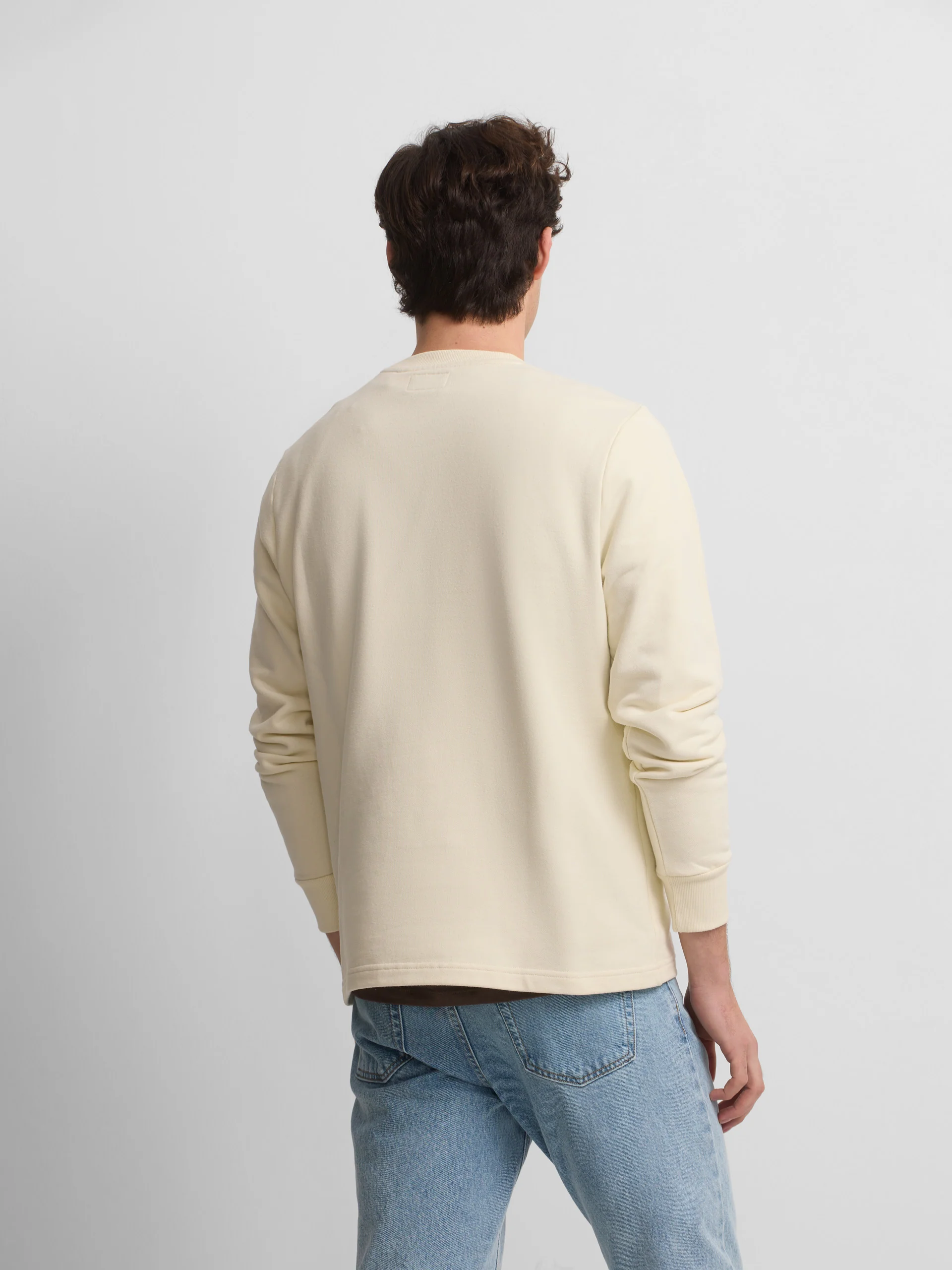 Sudadera bolsillo cruise crema - Image 7