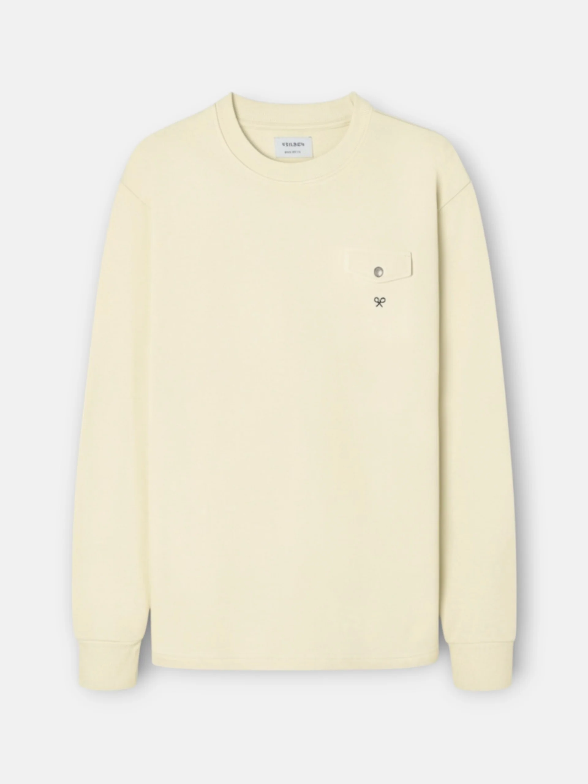 Sudadera bolsillo cruise crema - Image 8