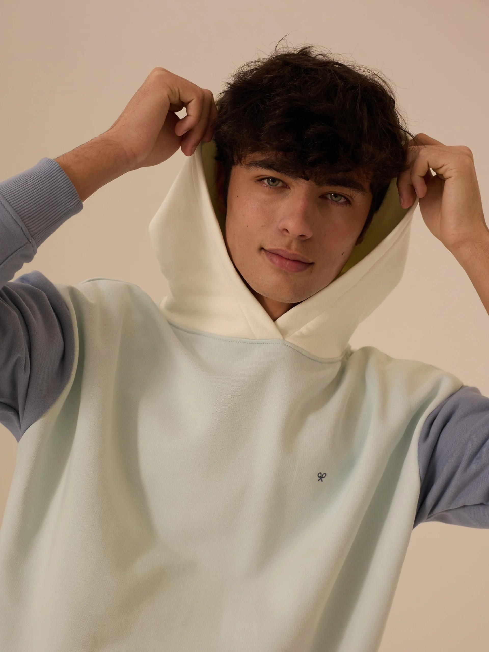 Sudadera capucha multicolor aguamarina - Image 7