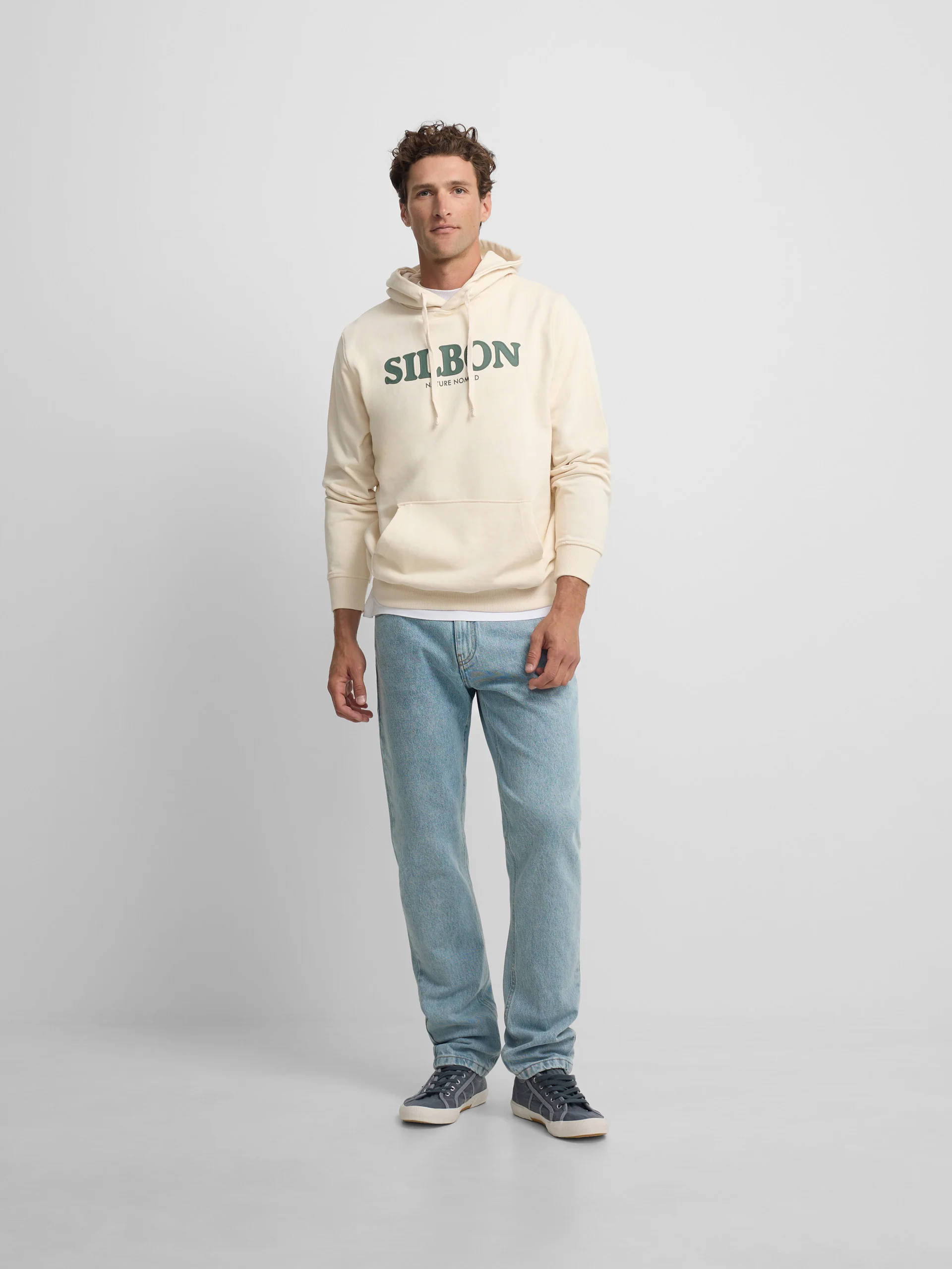 Sudadera capucha nomad crema - Image 4