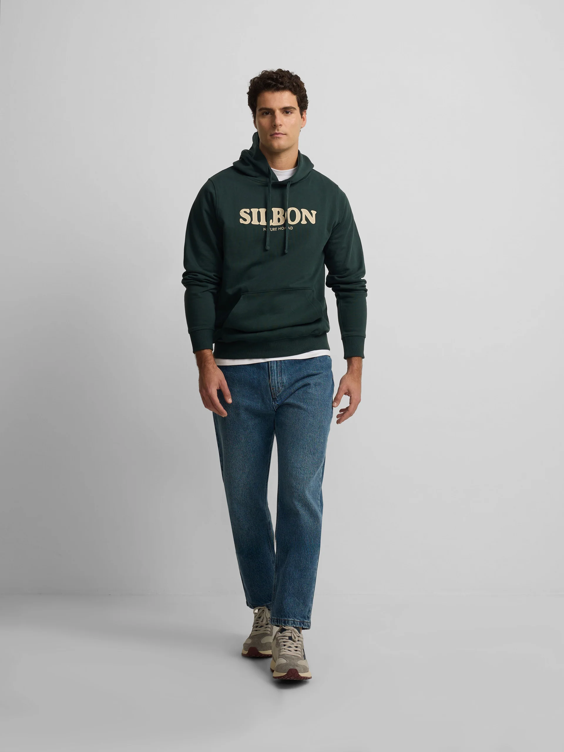 Sudadera capucha nomad verde oscuro - Image 5