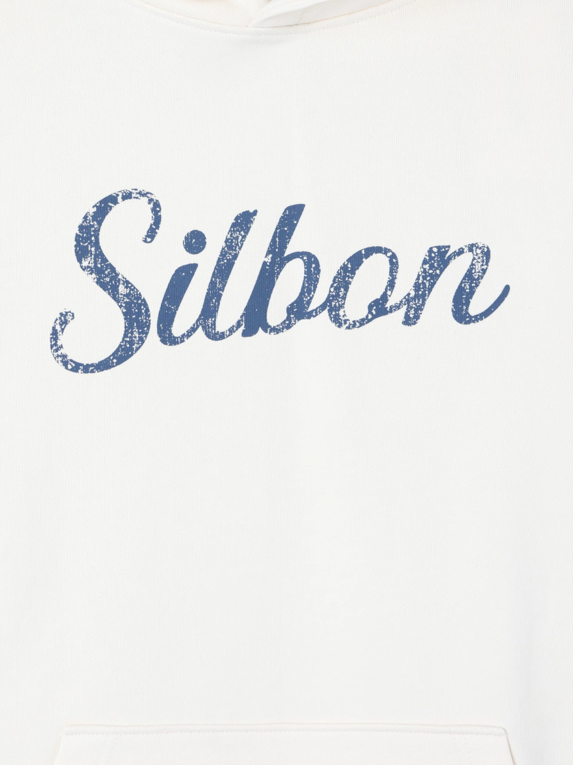 Sudadera capucha Silbon vintage crema - Image 2