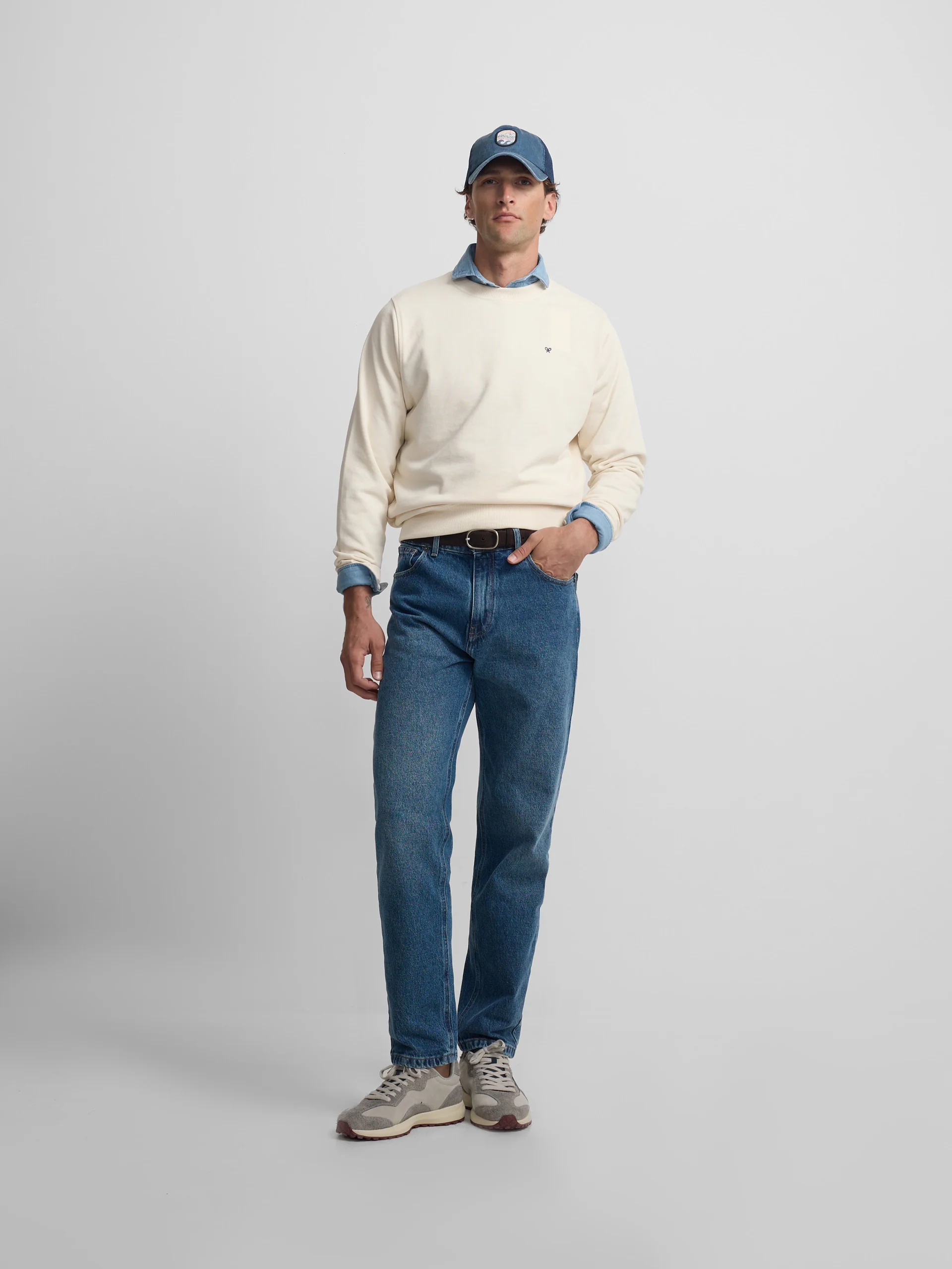 Sudadera club Saint Tropez crema - Image 3