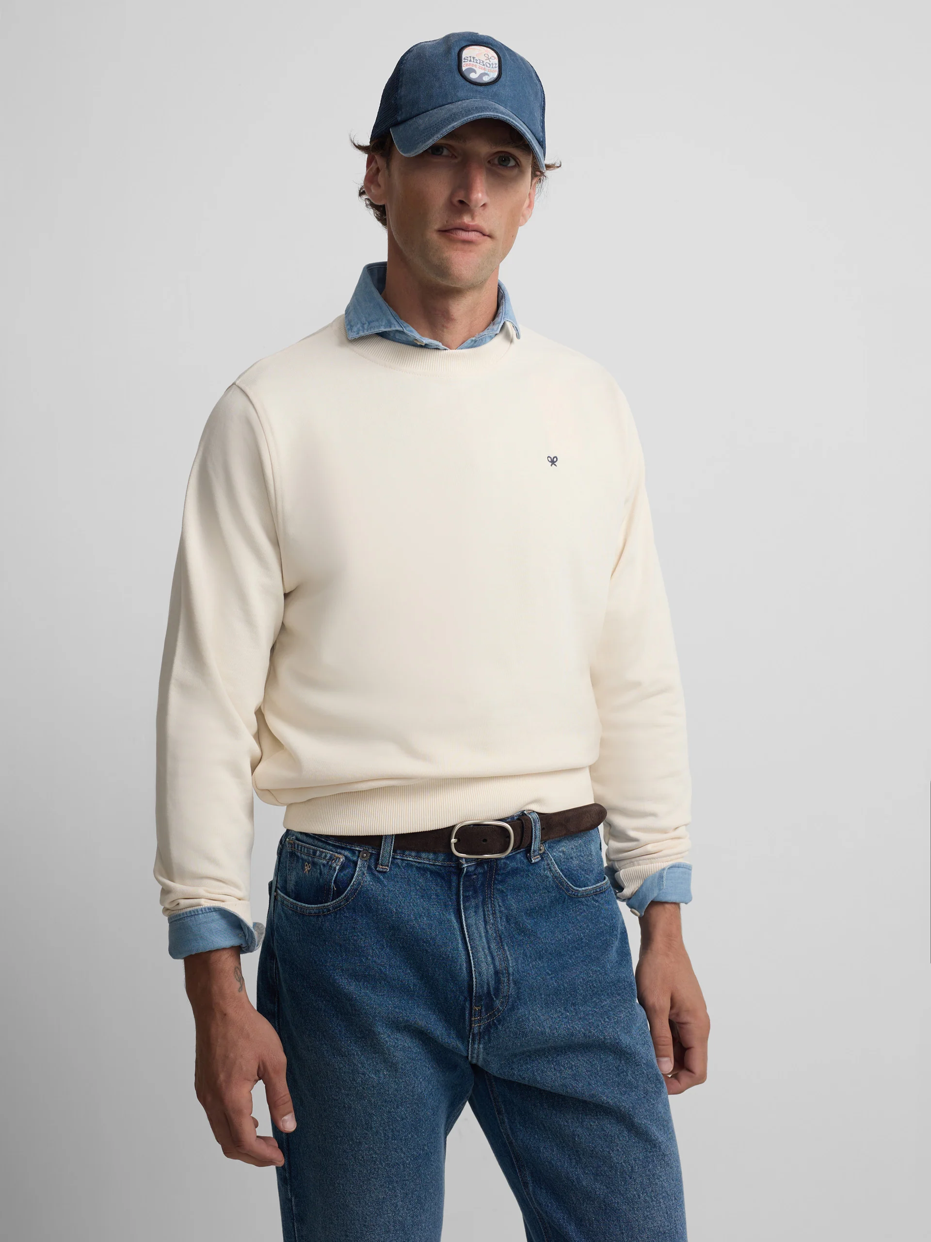 Sudadera club Saint Tropez crema - Image 4