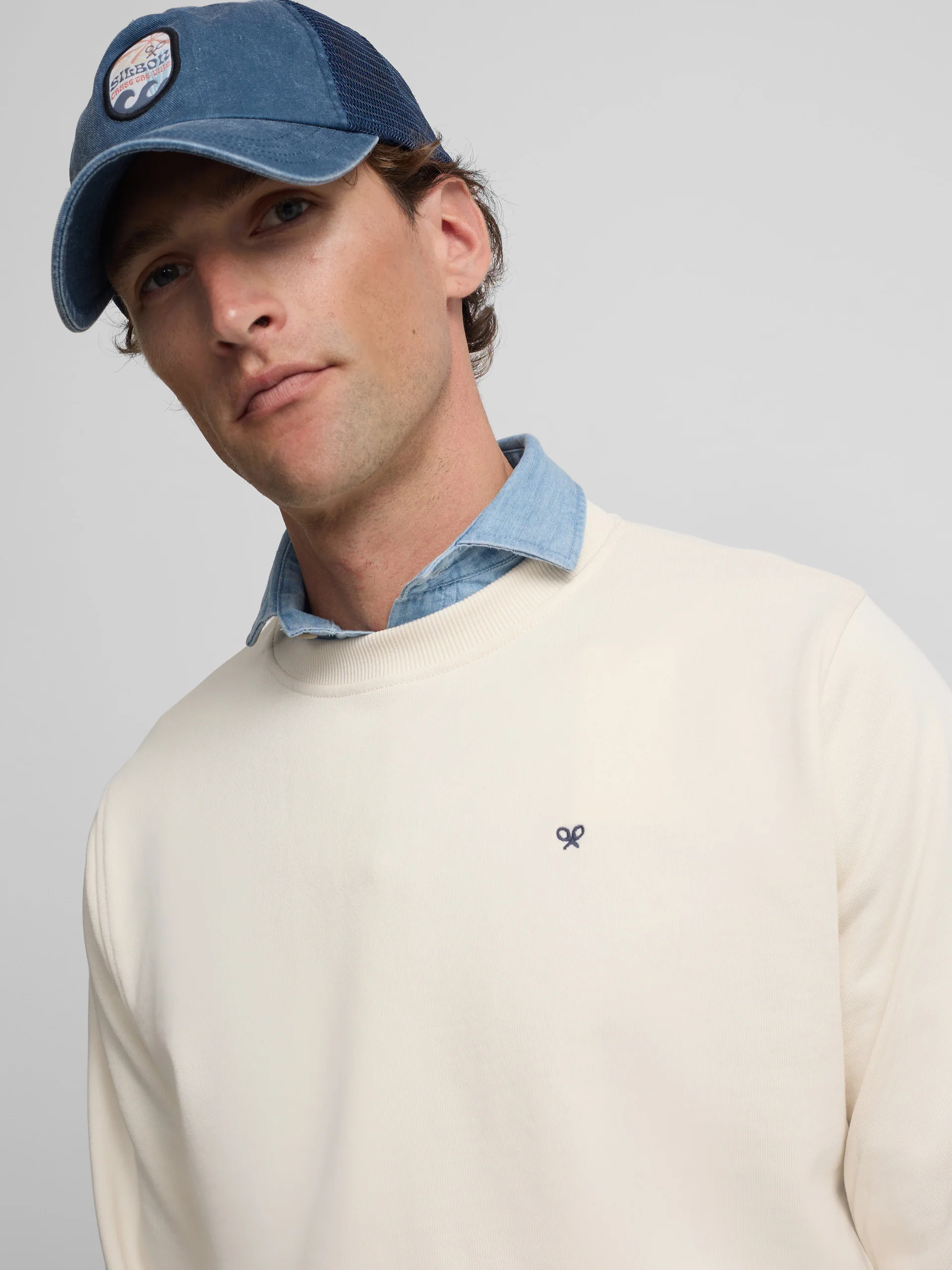 Sudadera club Saint Tropez crema - Image 6