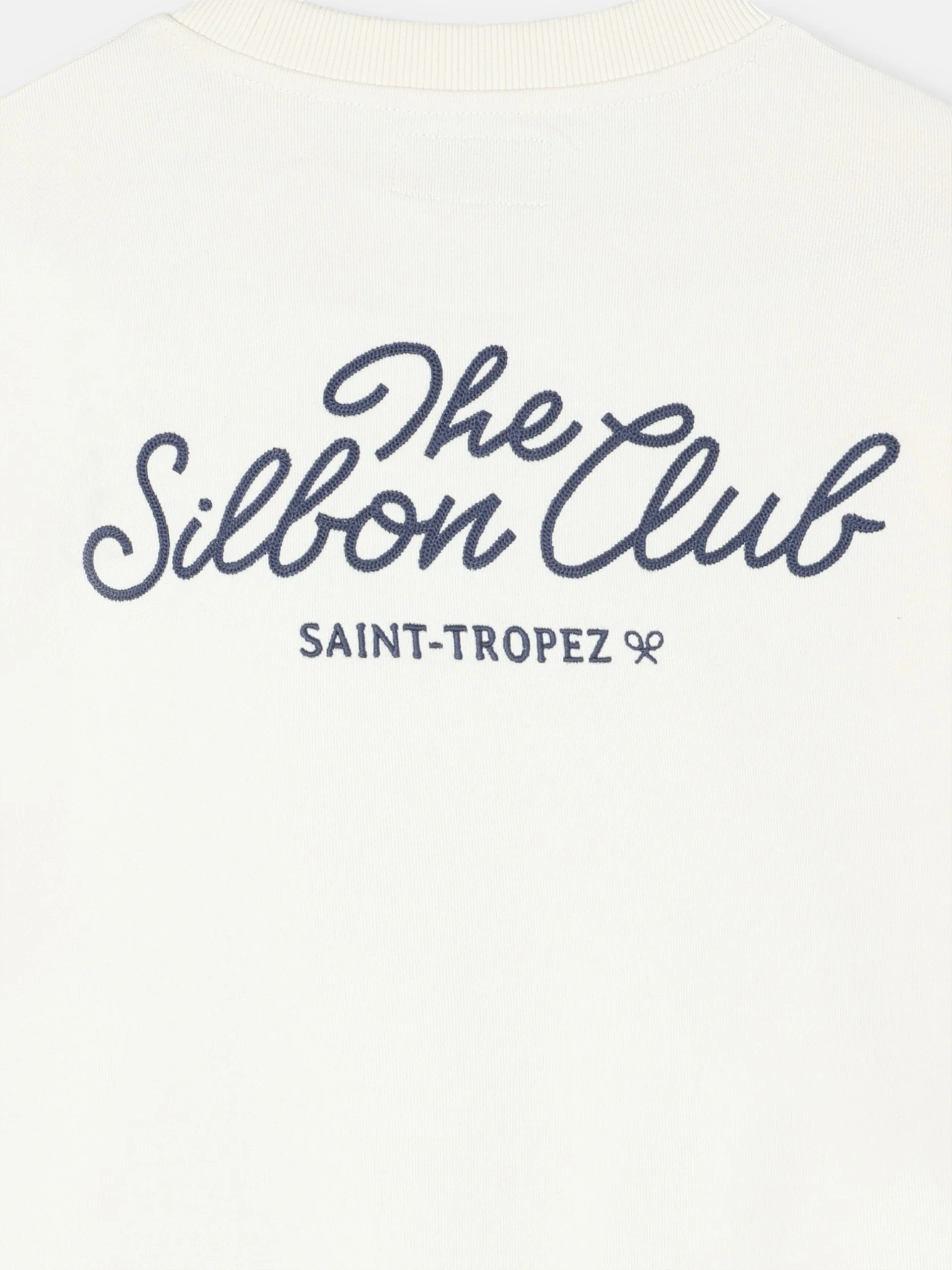 Sudadera club Saint Tropez crema - Image 8