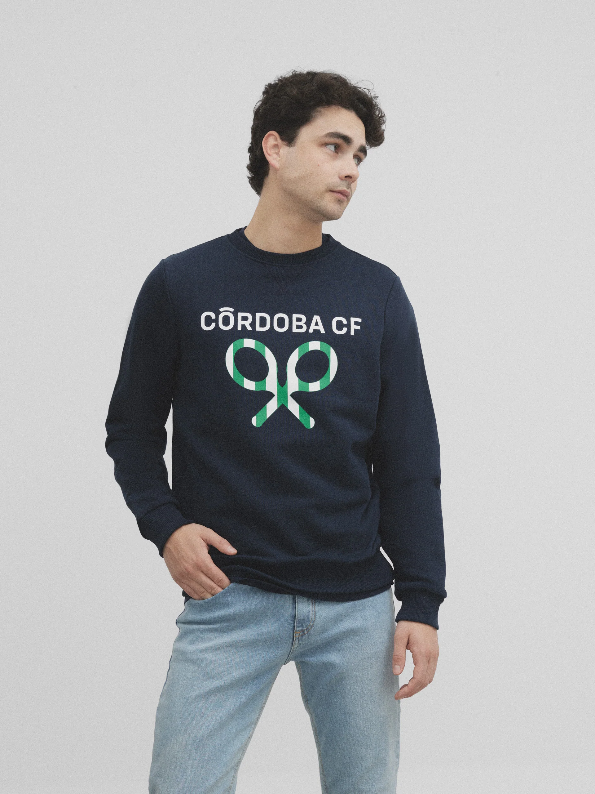 Sudadera cordoba cf azul marino - Image 3