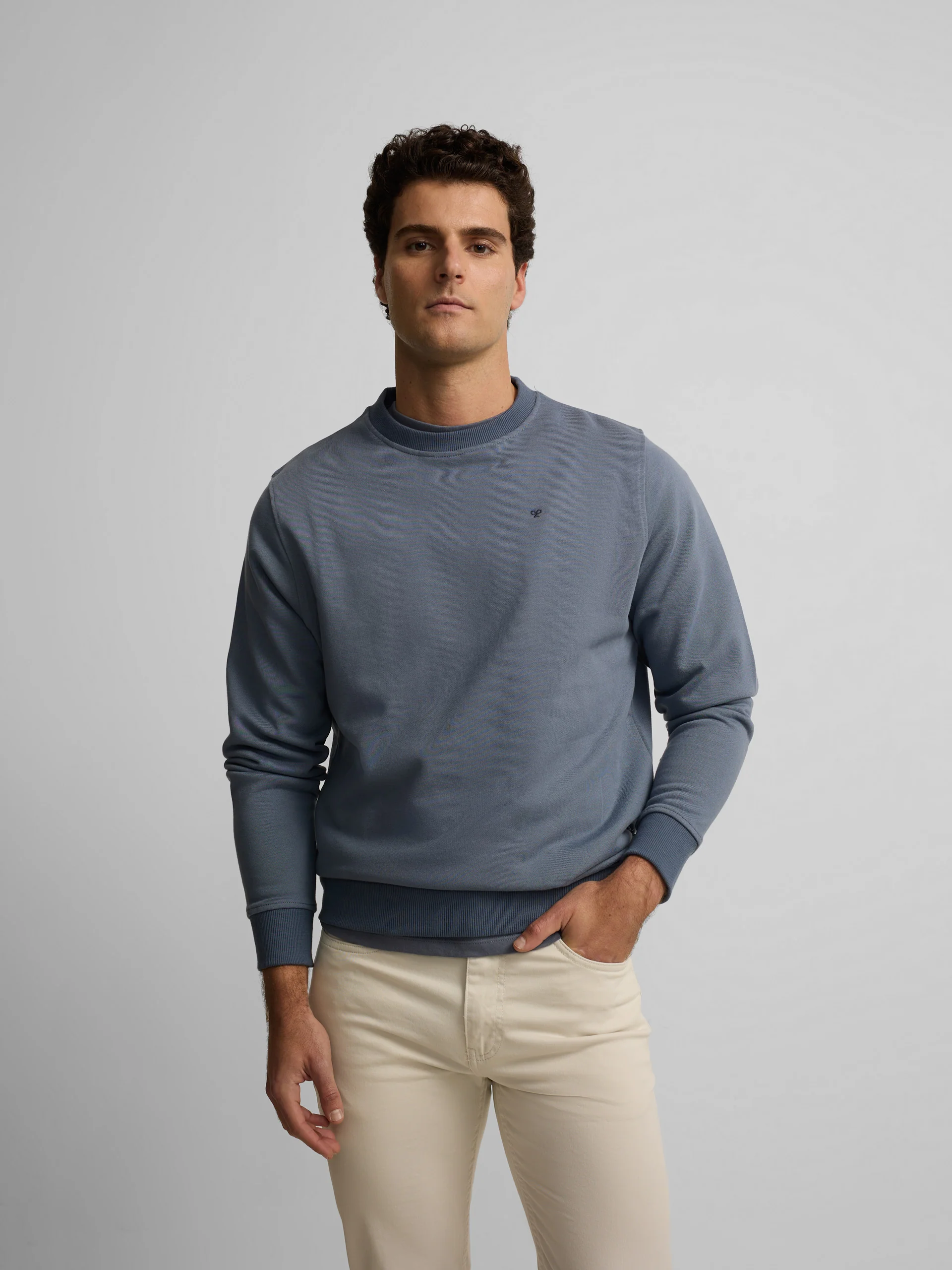 Sudadera creative dept azul indigo - Image 3
