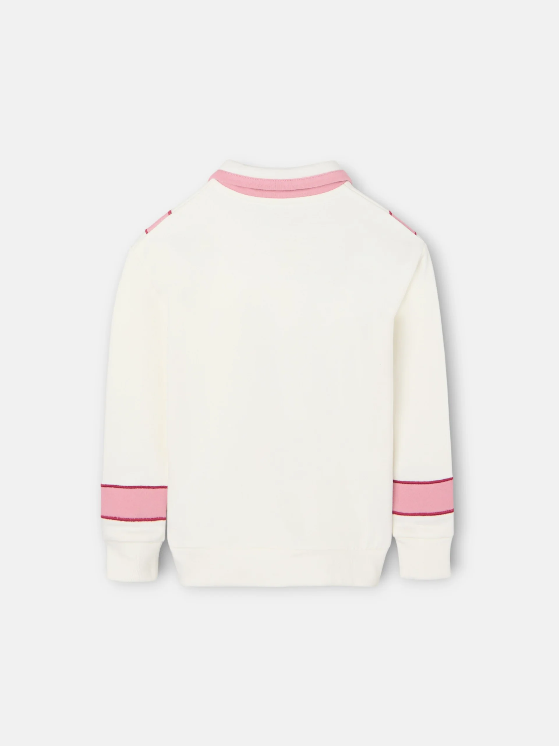 Sudadera girl retro rosa y cruda - Image 10