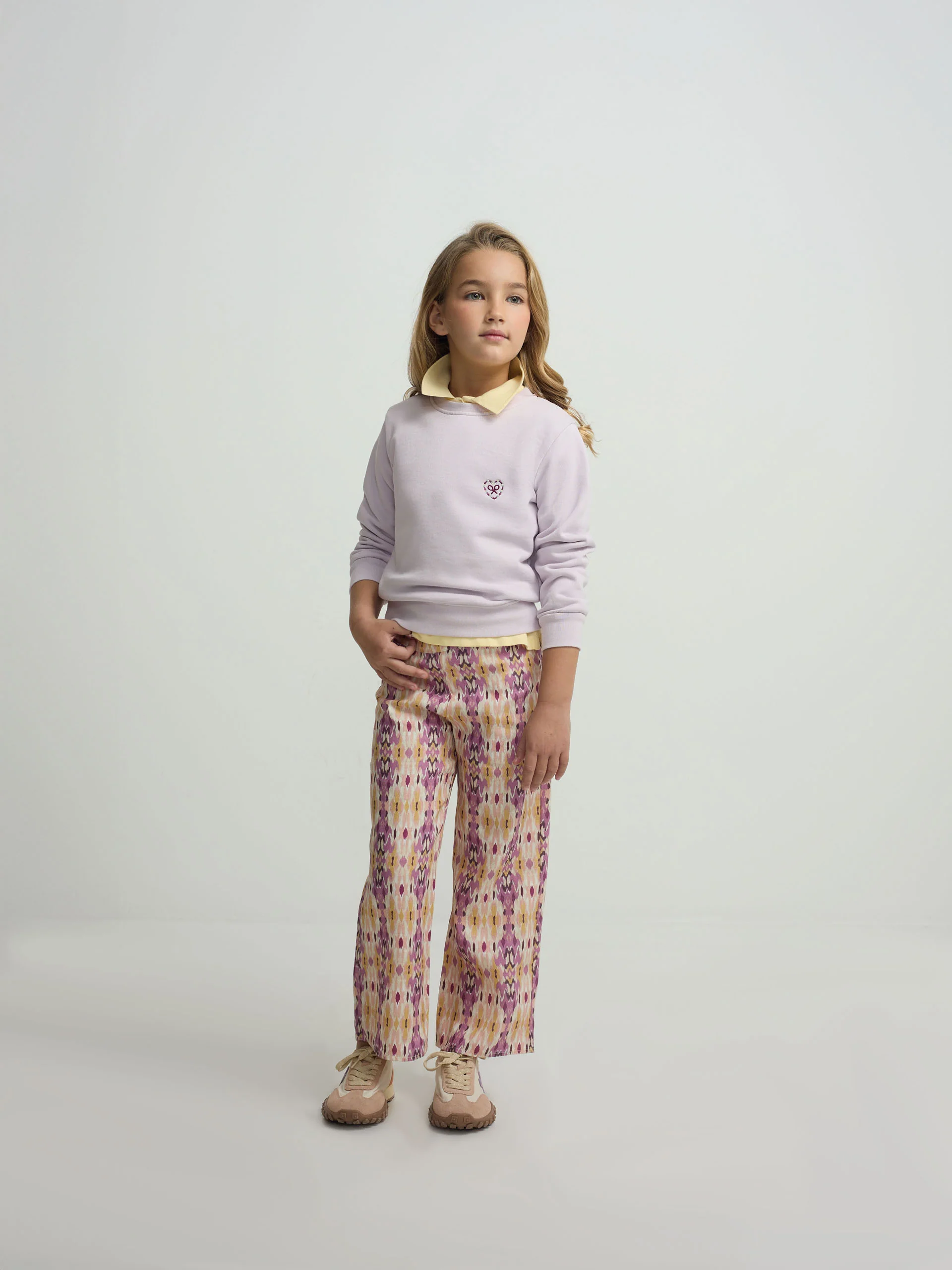Sudadera girl silbon love lila - Image 5