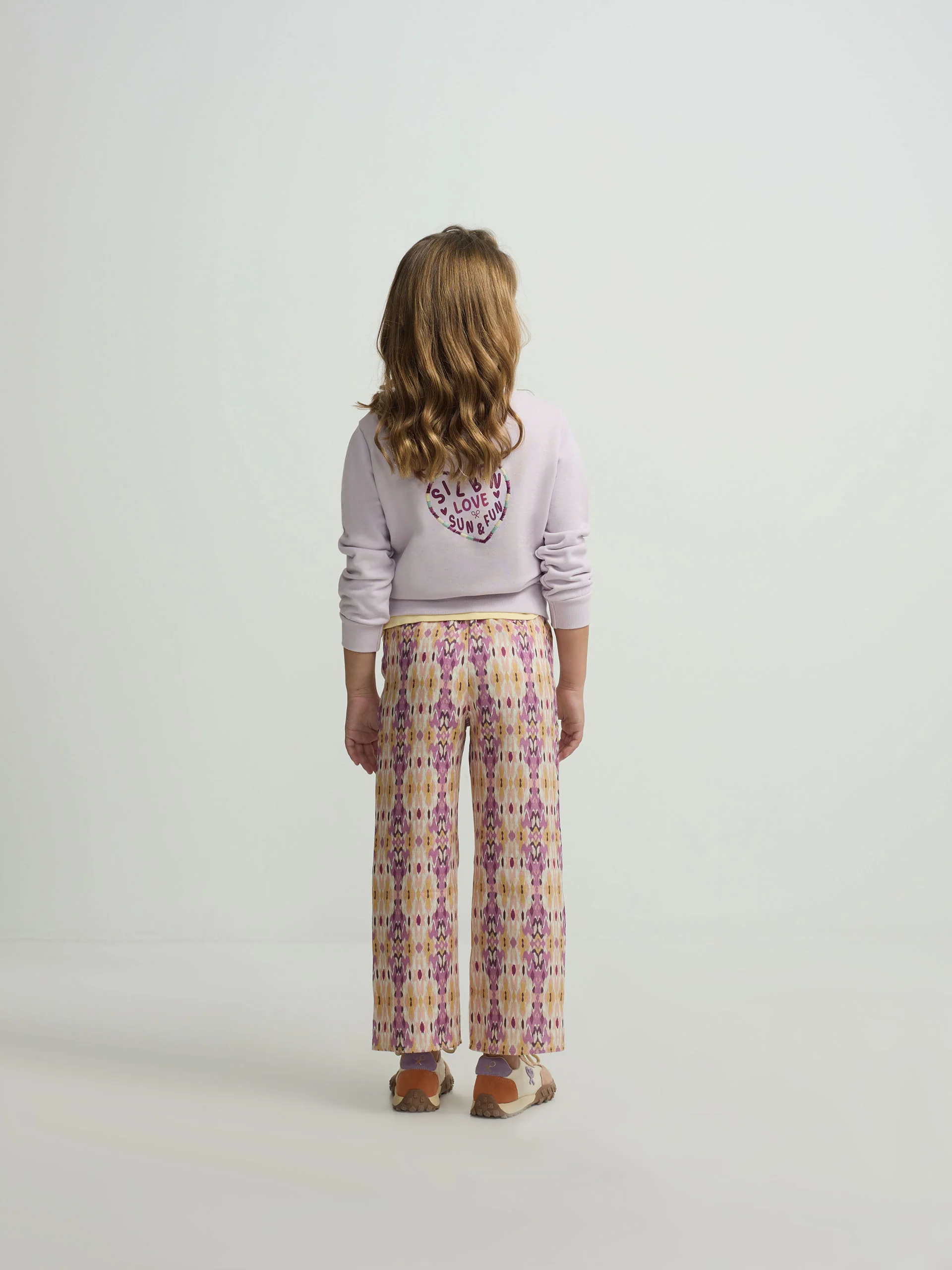 Sudadera girl silbon love lila - Image 6