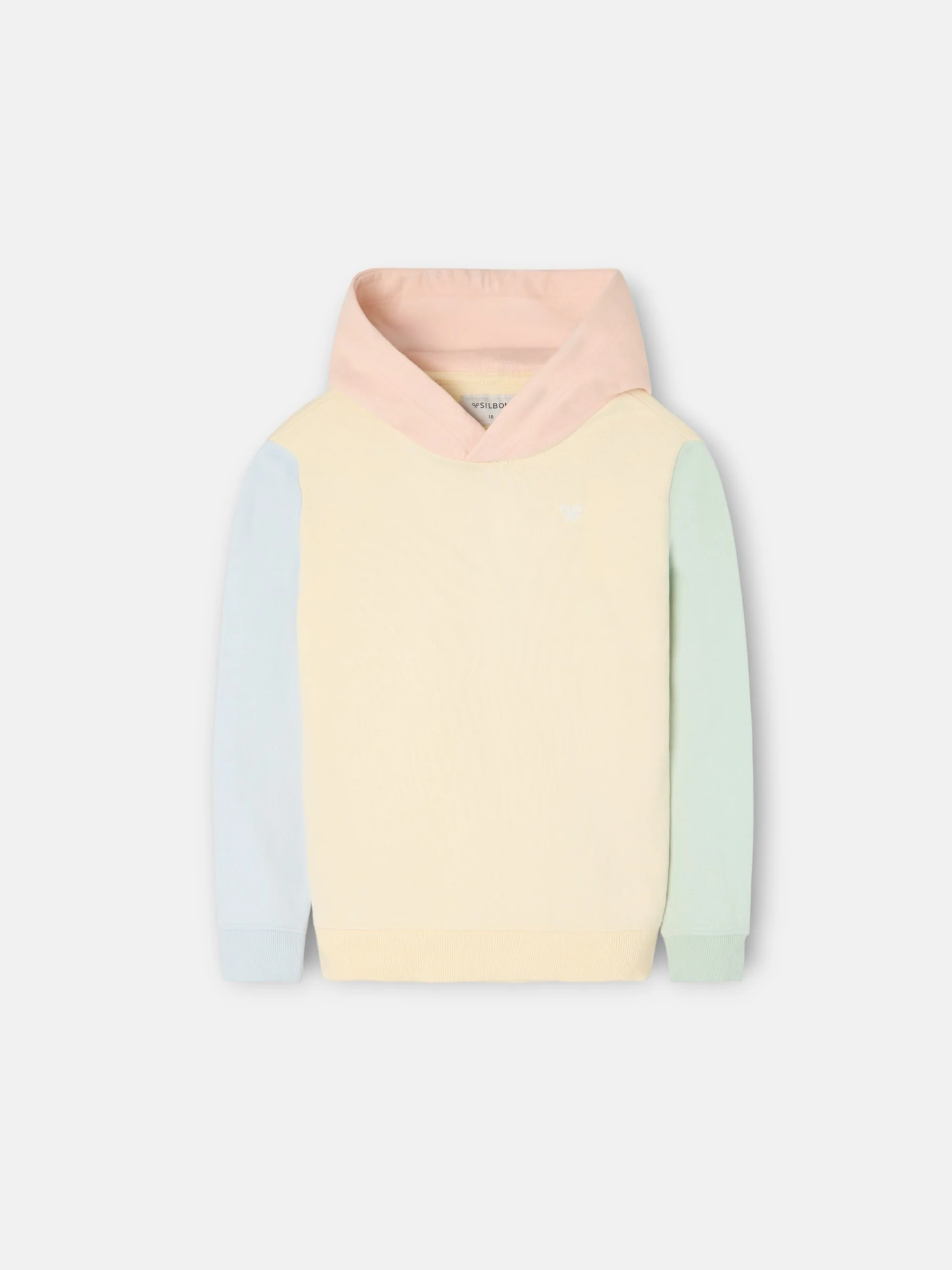 Sudadera kids capucha multicolor amarillo - Image 10