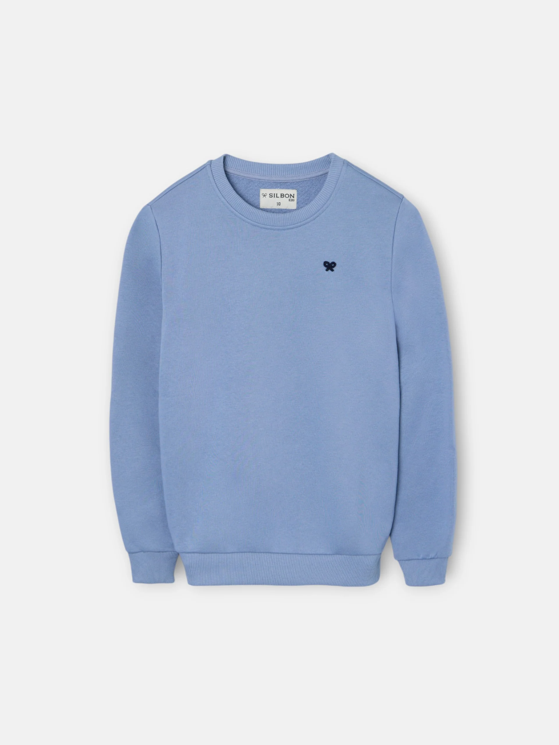 Sudadera kids minilogo azul indigo - Image 7