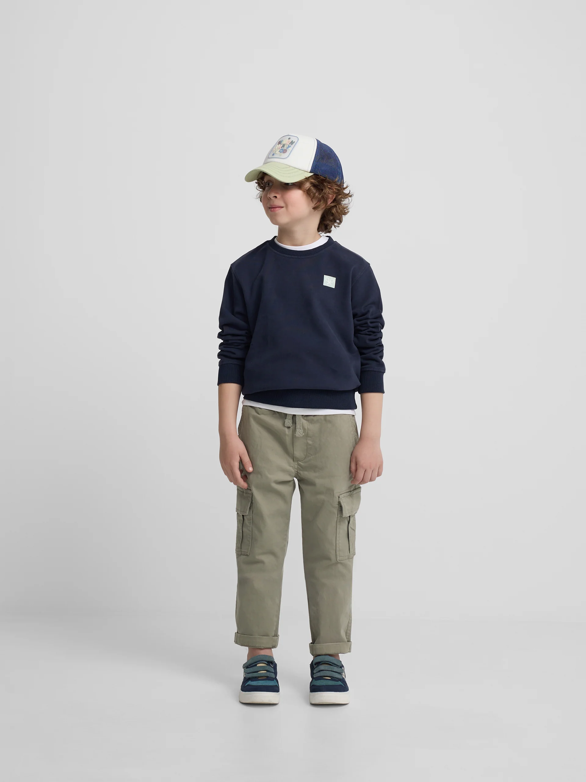 Sudadera kids sand and surf azul marino - Image 6
