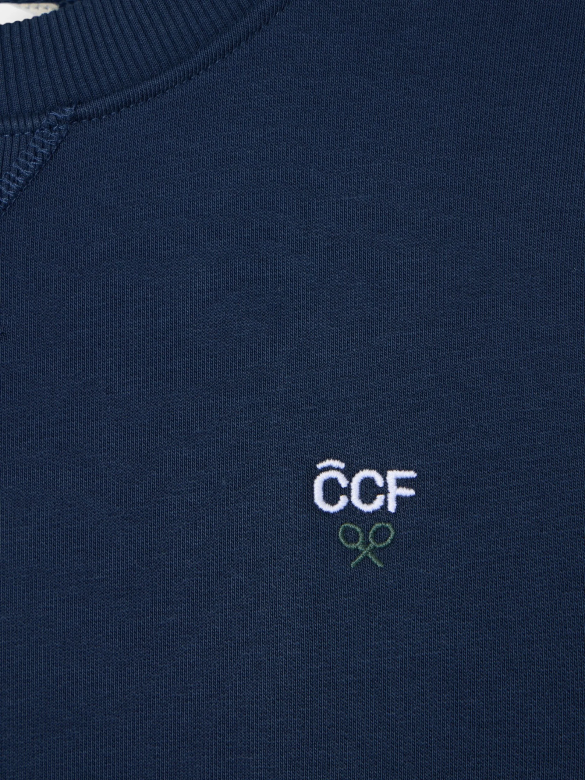 Sudadera kids silbon CCF azul marino - Image 2
