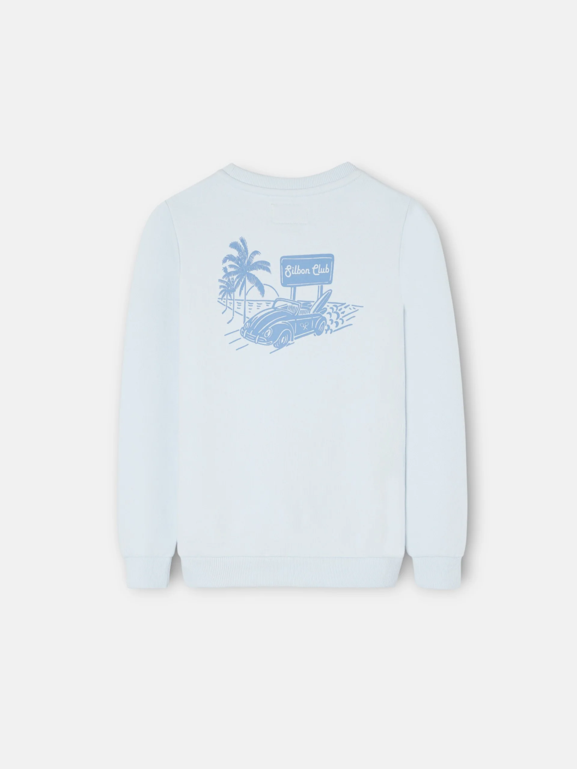 Sudadera kids Silbon club azul - Image 8