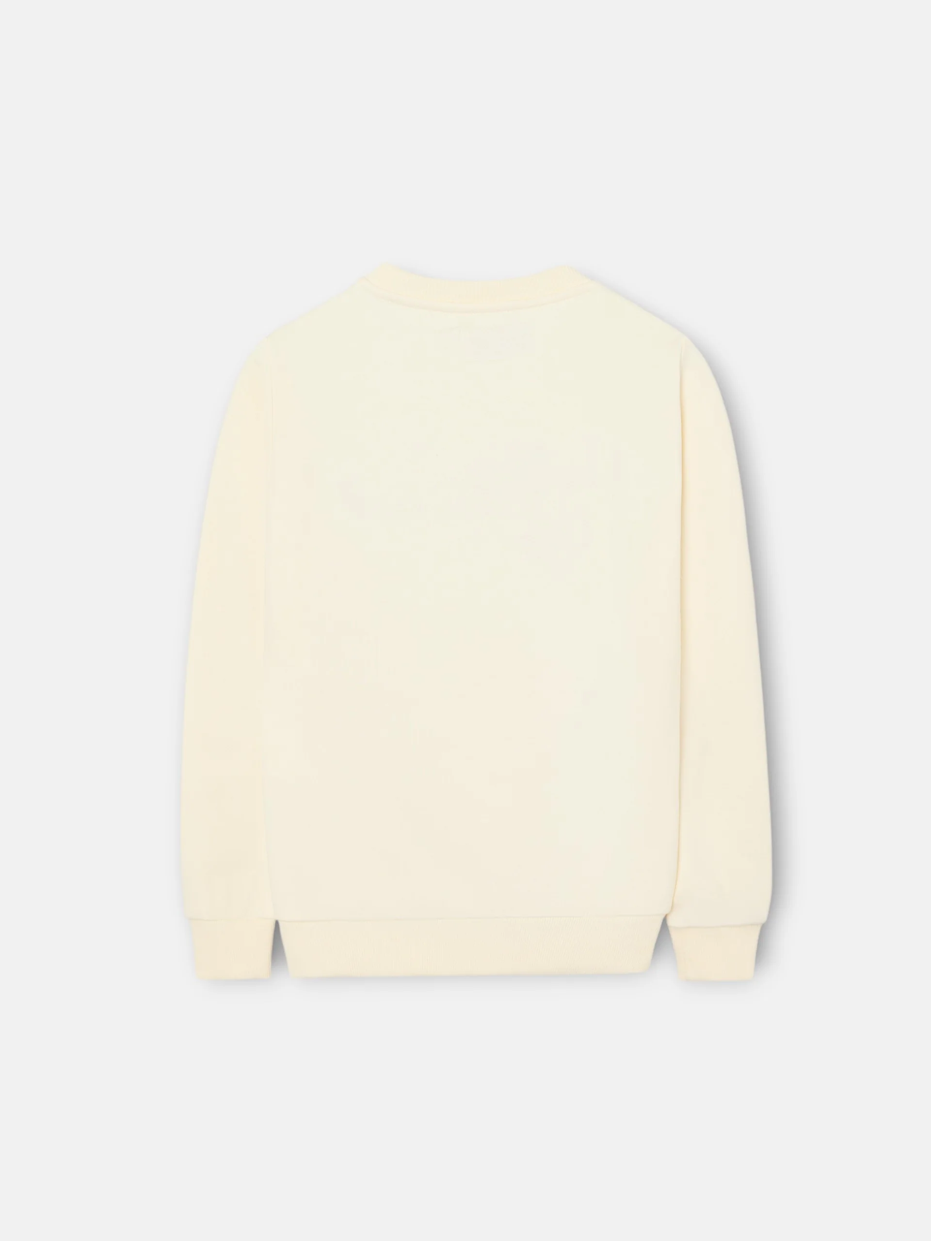 Sudadera kids Silbon raqueta media multicolor crema - Image 8