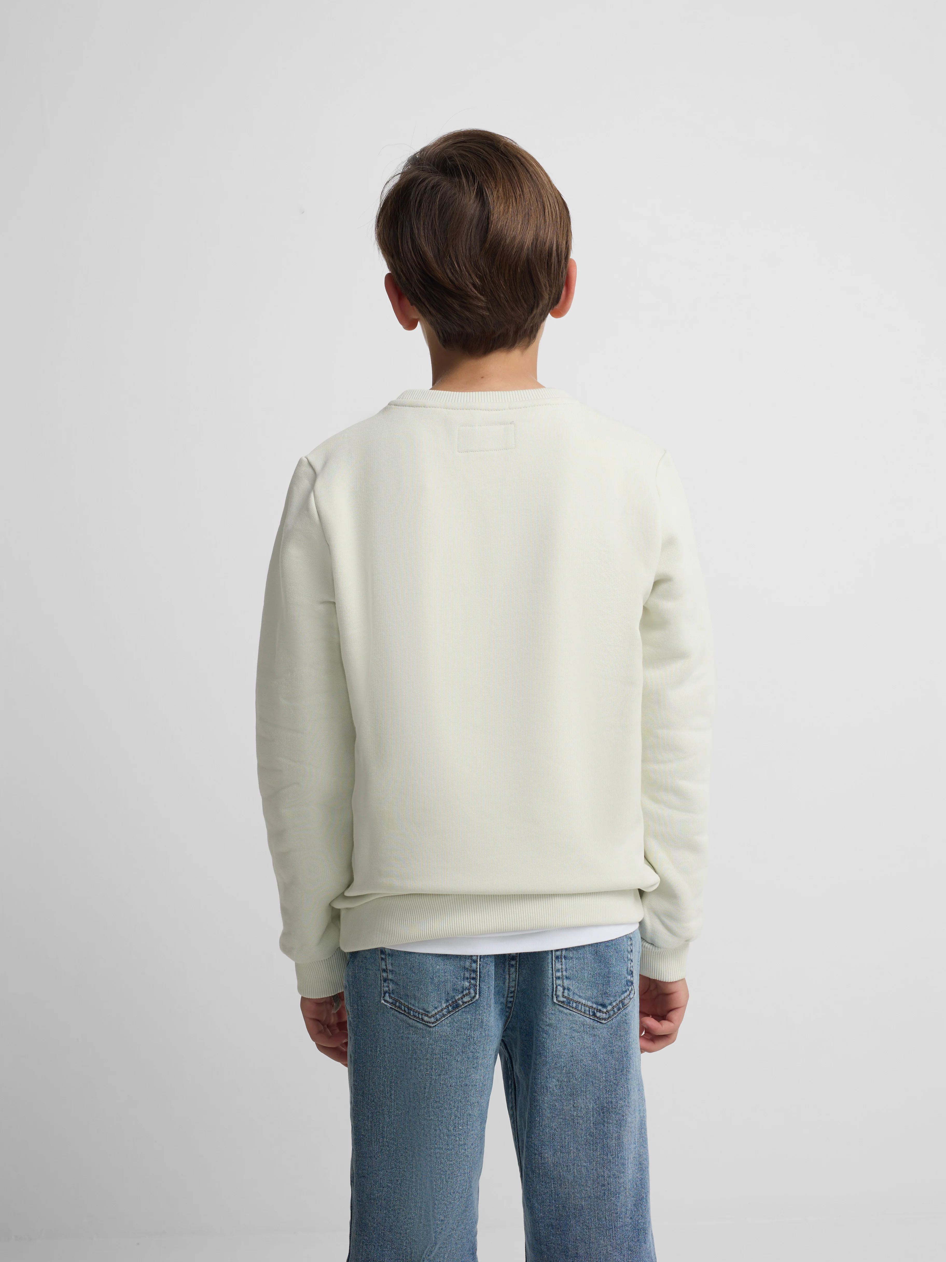 Sudadera kids Silbon raqueta media multicolor verde - Image 5