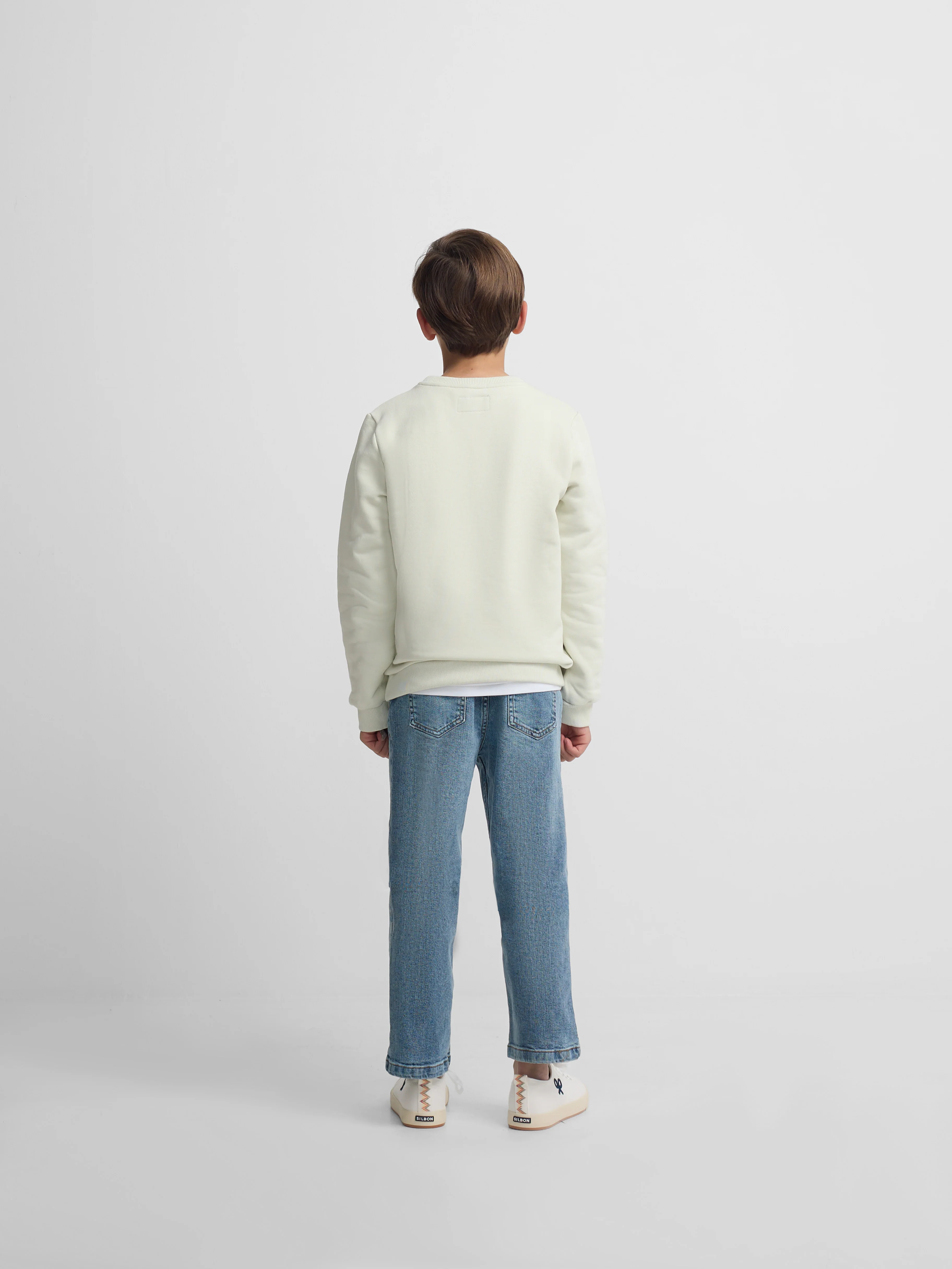 Sudadera kids Silbon raqueta media multicolor verde - Image 6