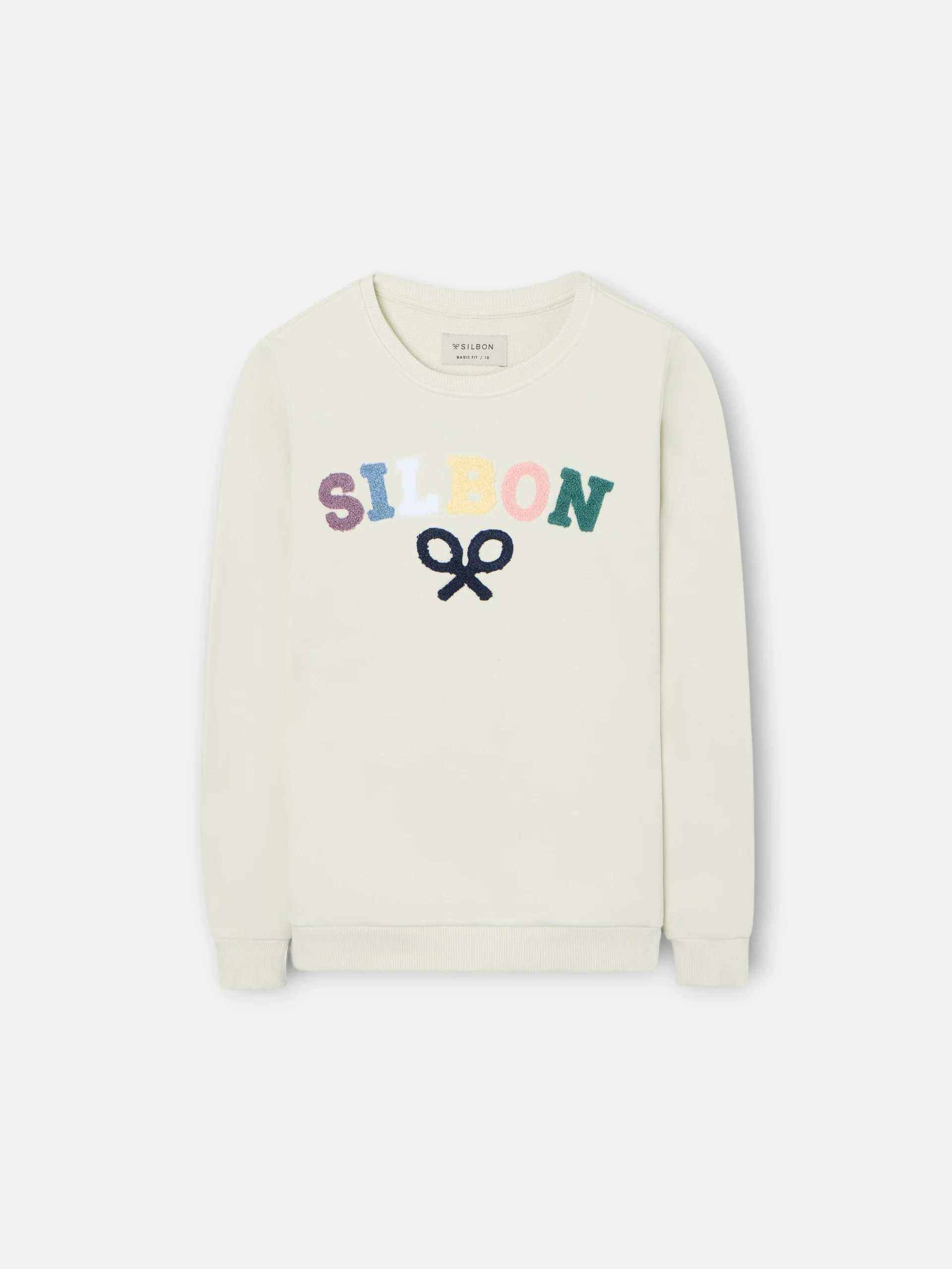 Sudadera kids Silbon raqueta media multicolor verde - Image 7