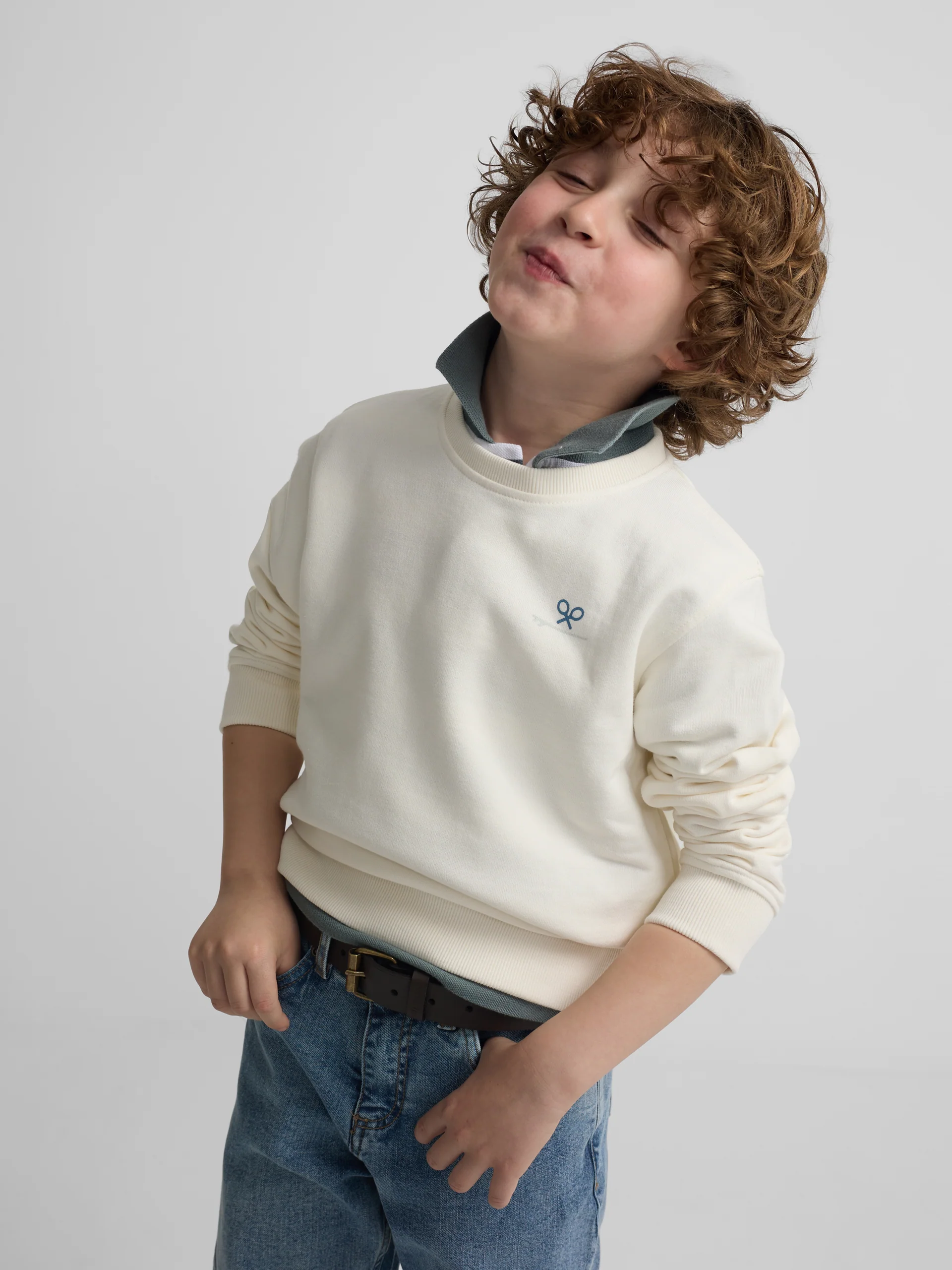 Sudadera kids summer beachy crema - Image 4