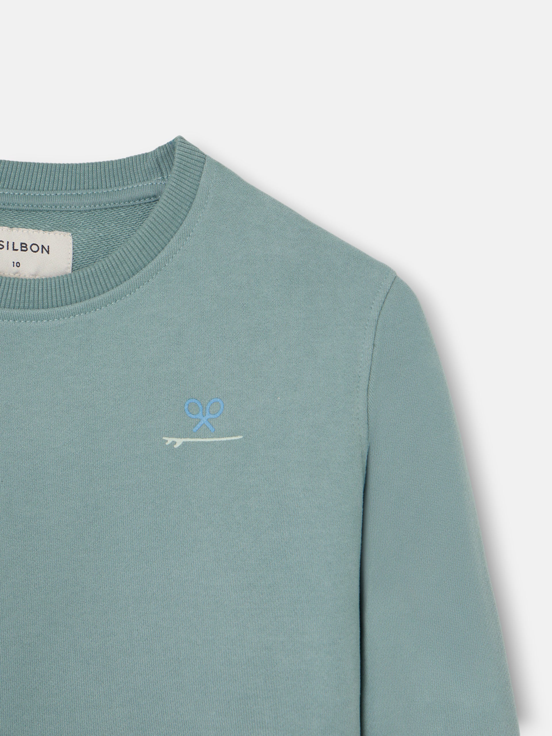 Sudadera kids summer beachy verde - Image 2