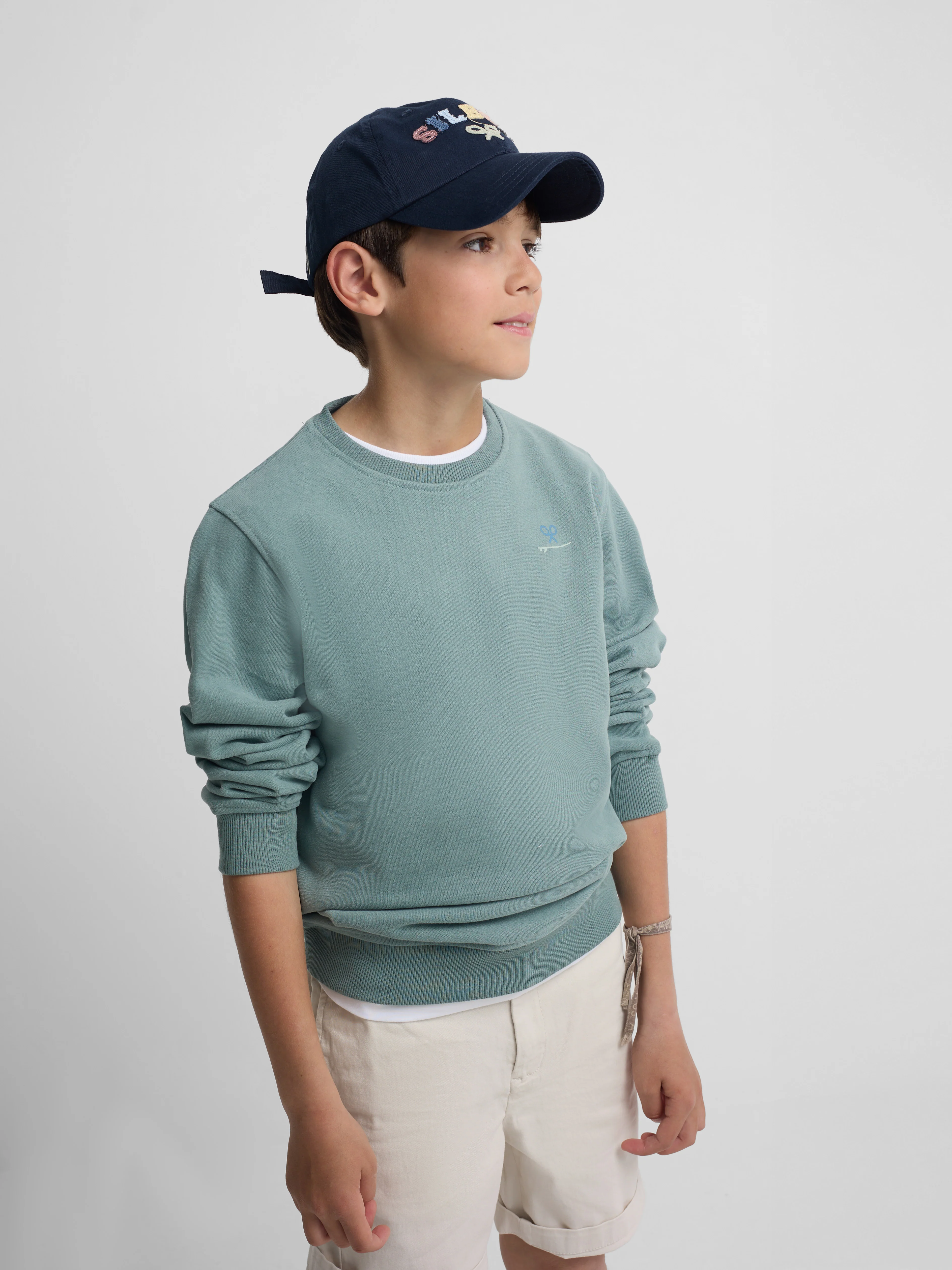 Sudadera kids summer beachy verde - Image 4
