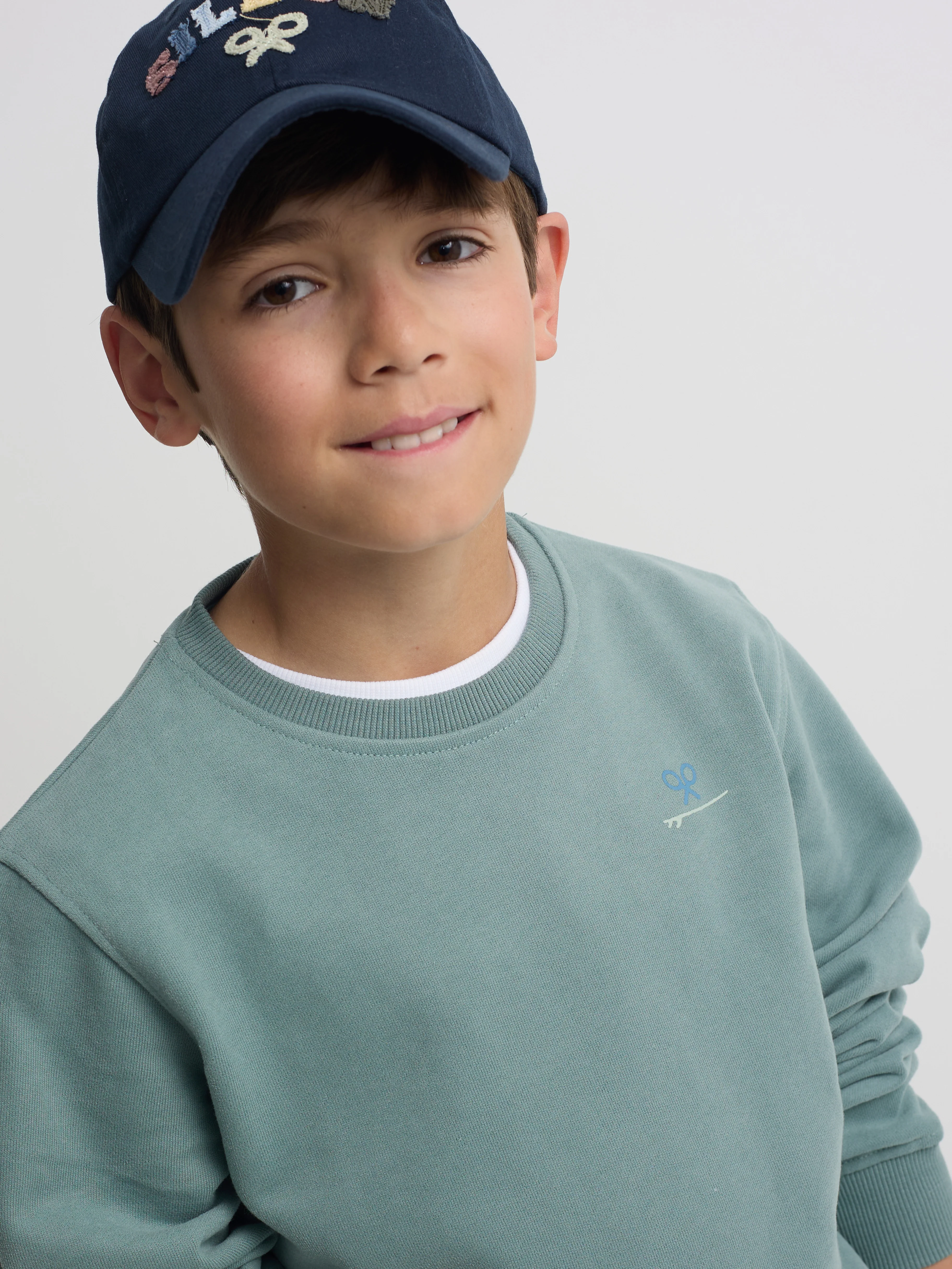 Sudadera kids summer beachy verde - Image 6