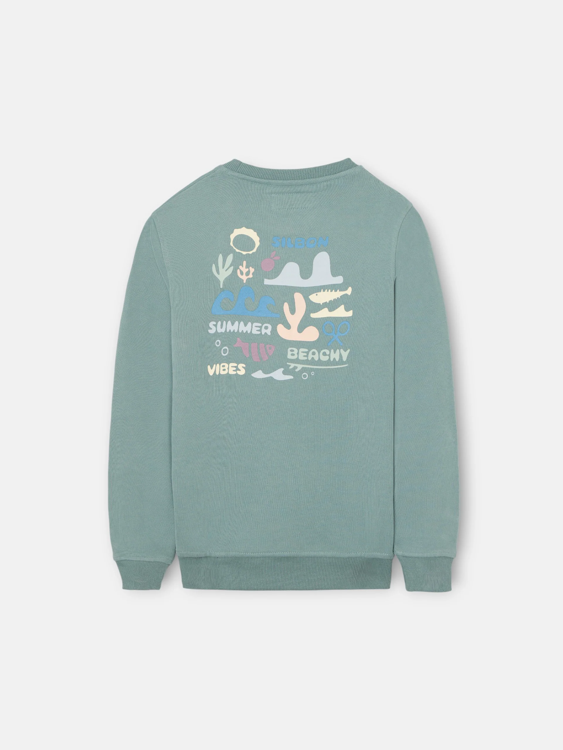 Sudadera kids summer beachy verde - Image 7