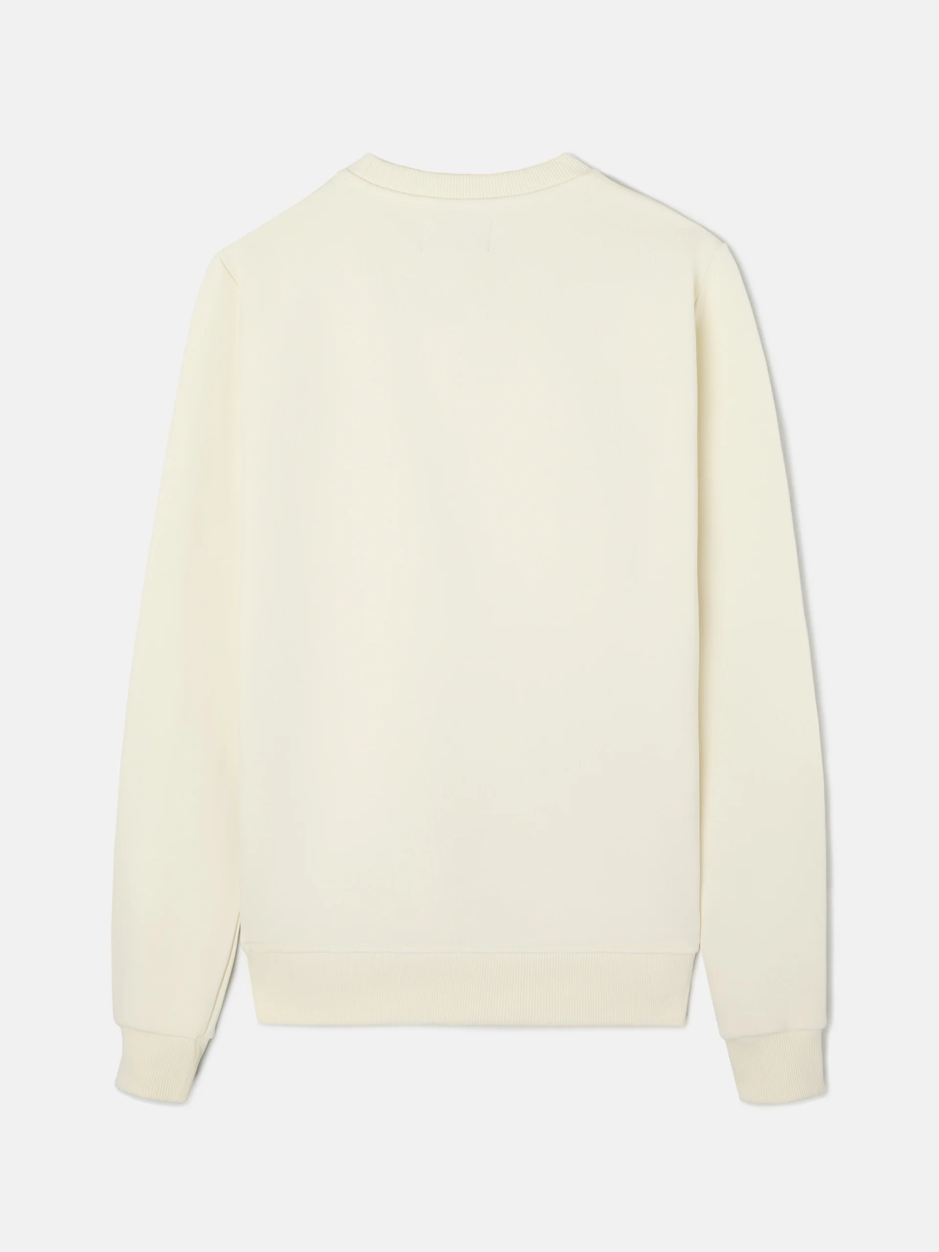 Sudadera minilogo crema - Image 9