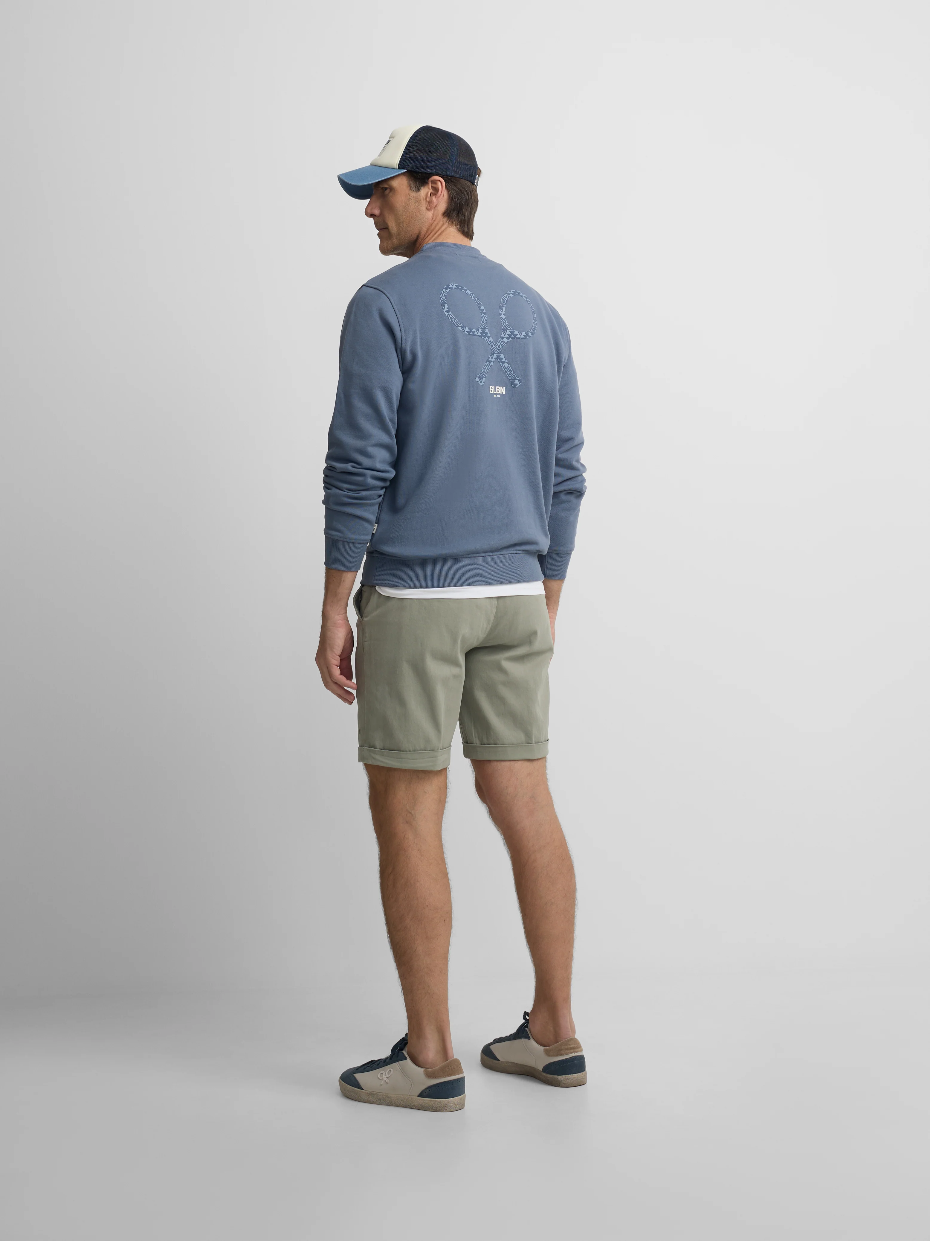 Sudadera raqueta etnica azul indigo - Image 7
