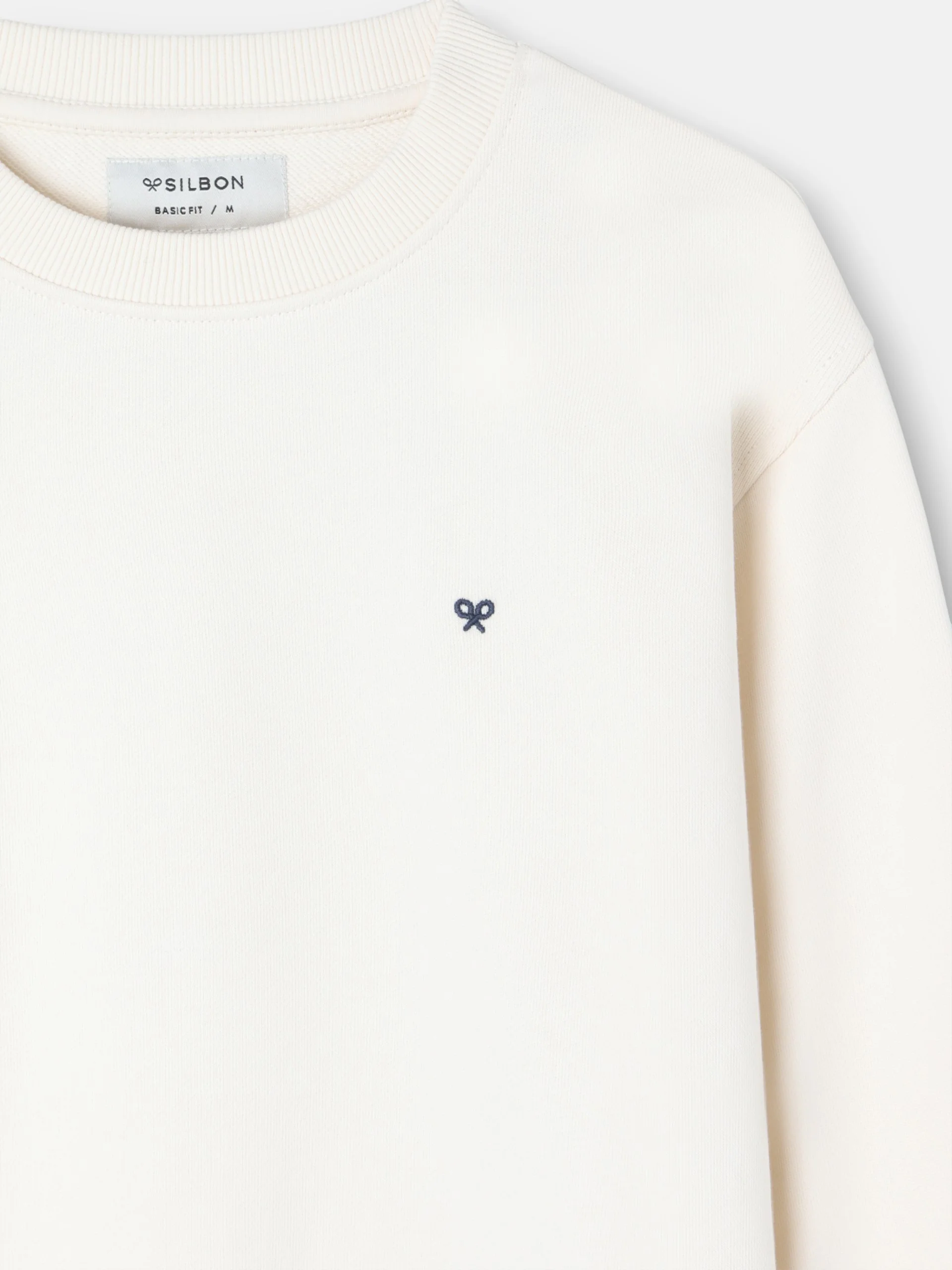 Sudadera raqueta etnica crema - Image 2