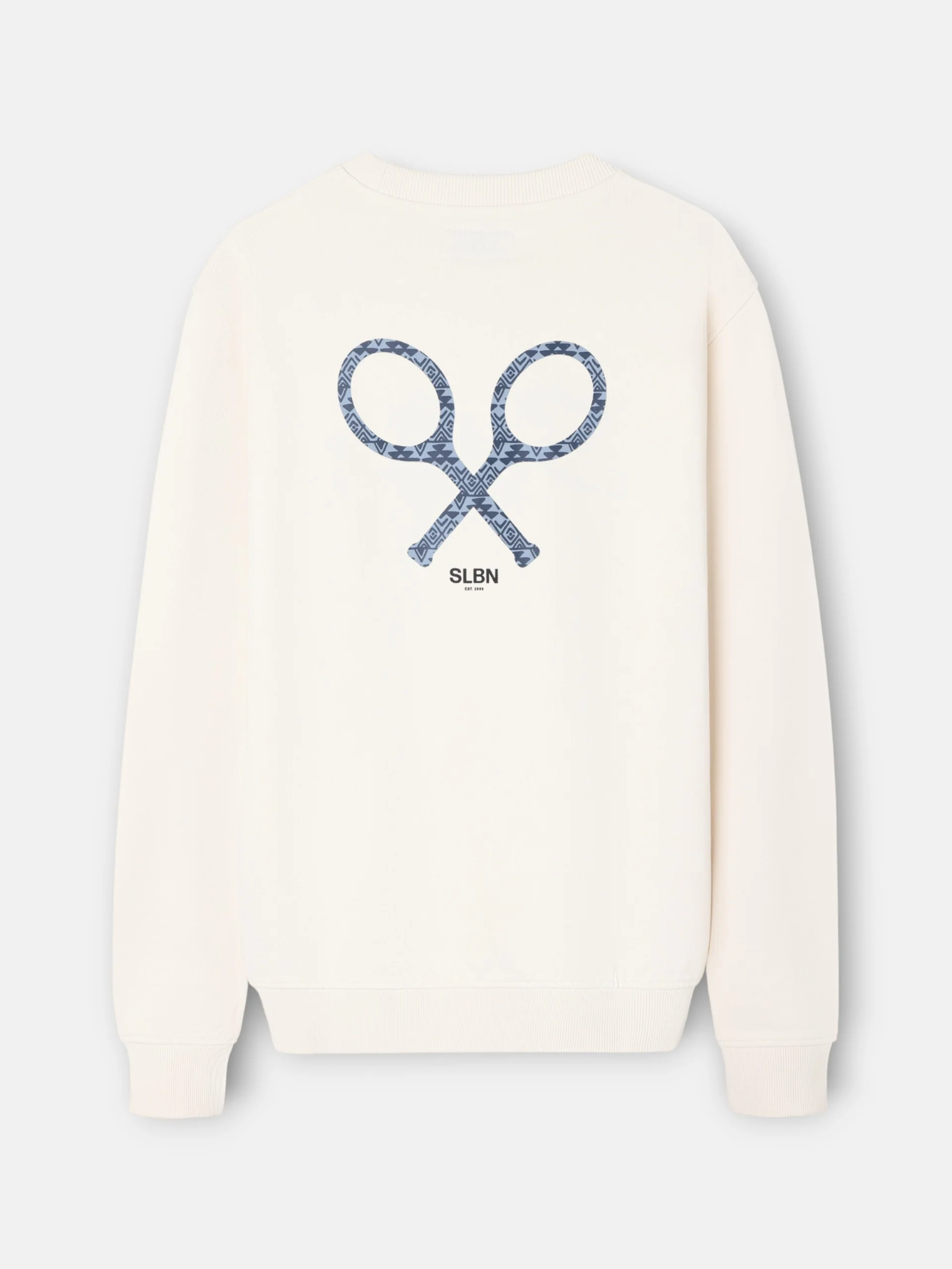 Sudadera raqueta etnica crema - Image 7