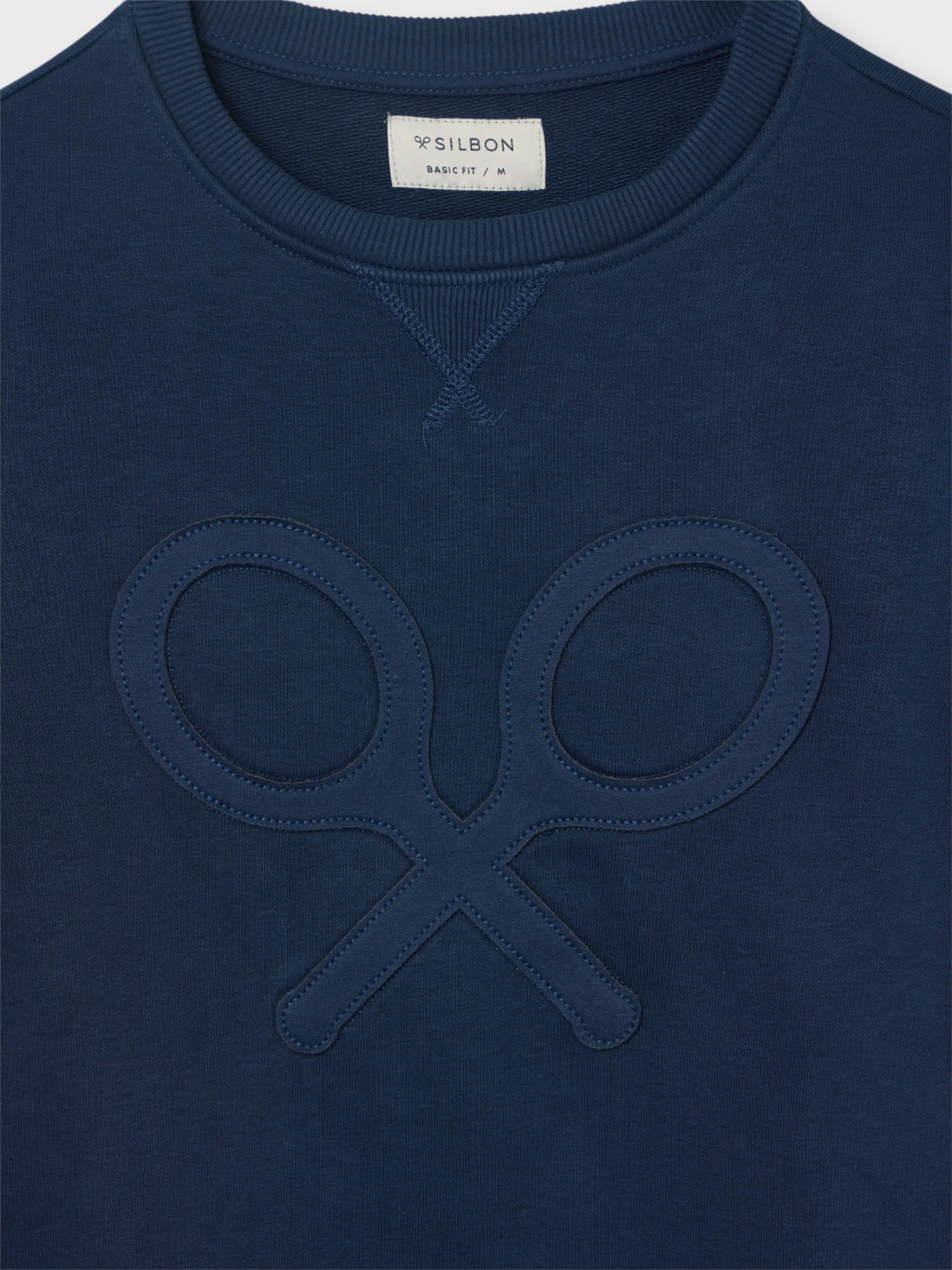 Sudadera raqueta relieve tono marino - Image 2