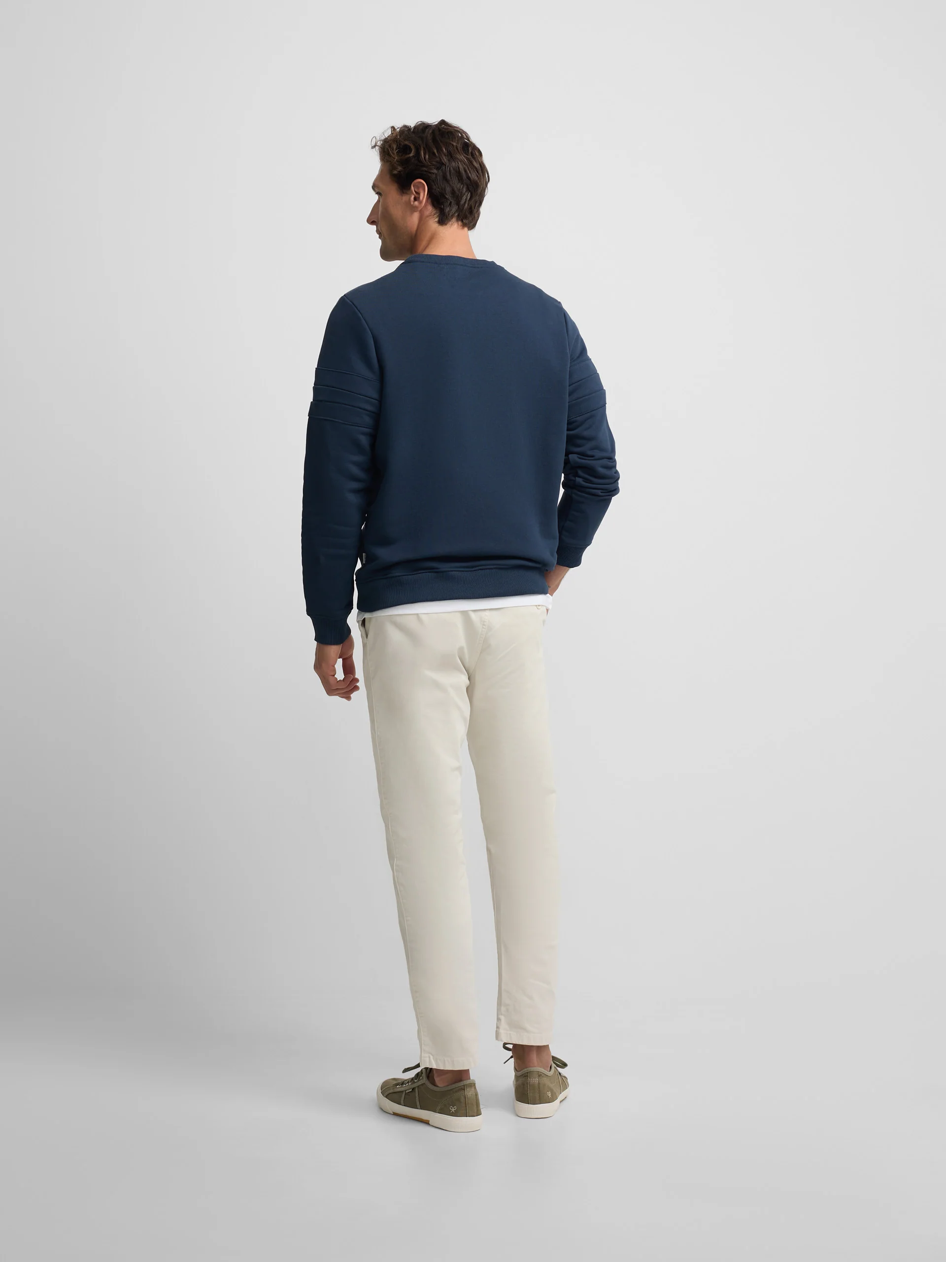 Sudadera raqueta relieve tono marino - Image 8