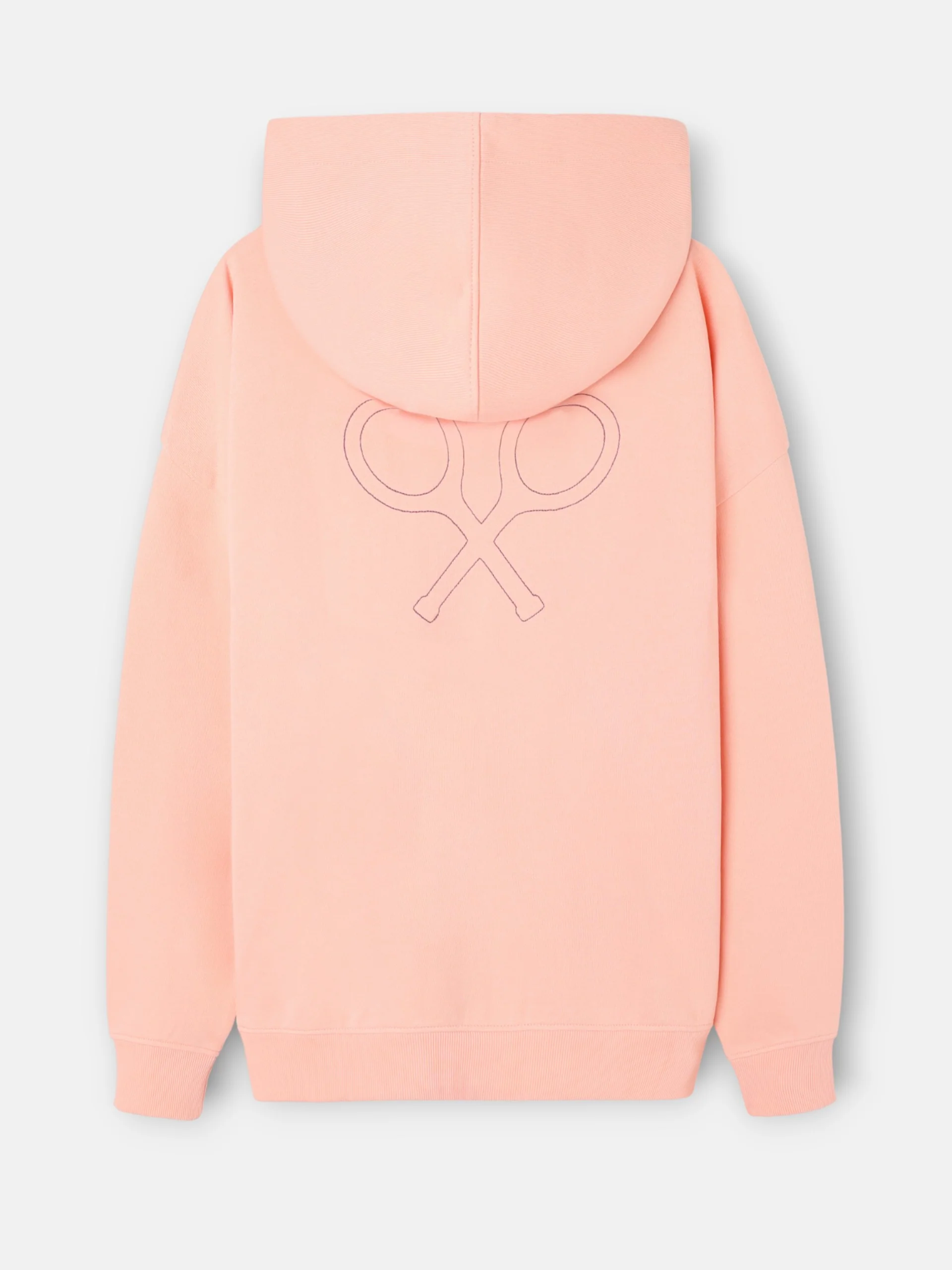 Sudadera relaxed fit hoodie no rules coral - Image 10