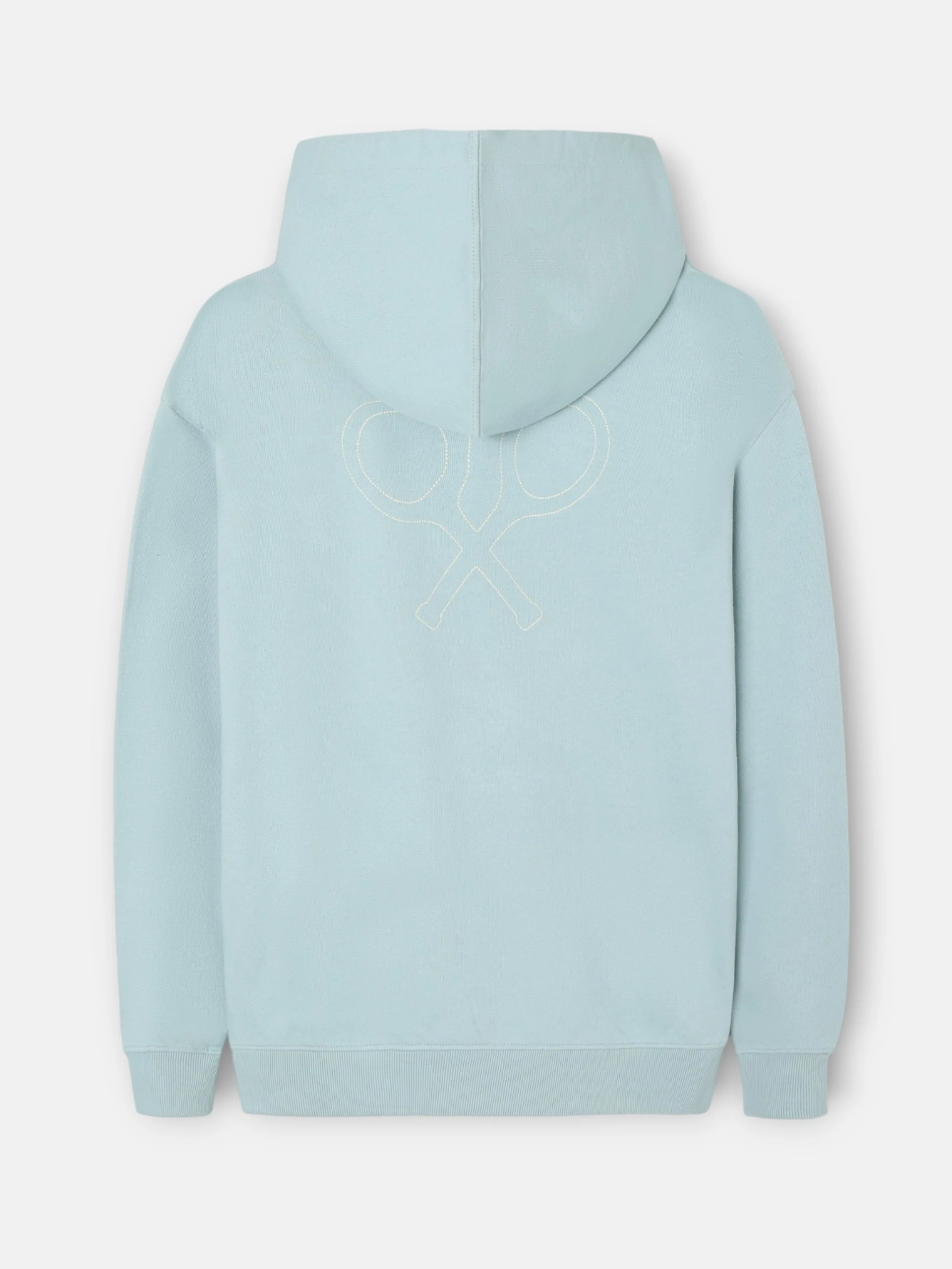 Sudadera relaxed fit hoodie no rules verde gris - Image 8