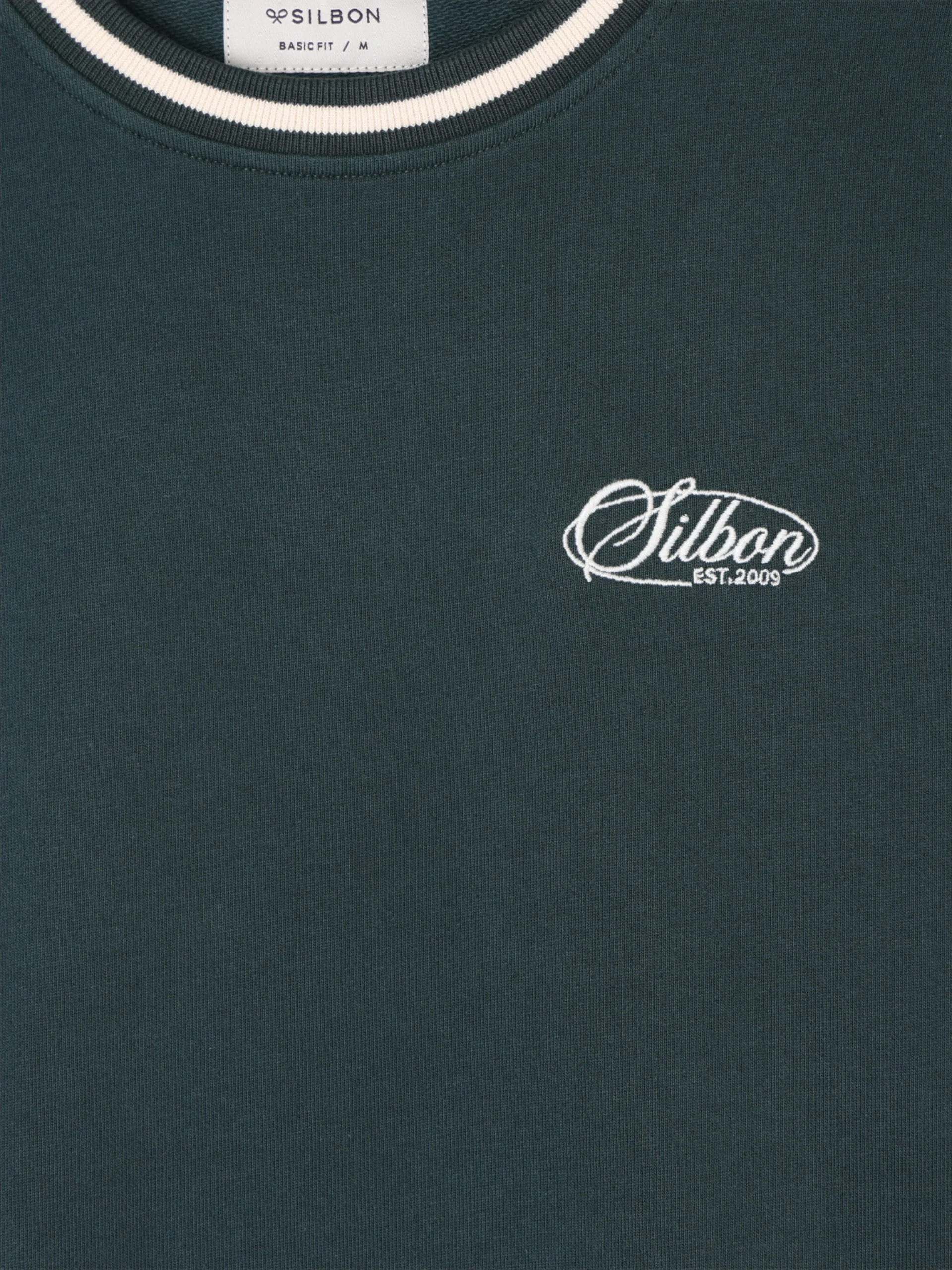 Sudadera ribs retro verde oscuro - Image 2