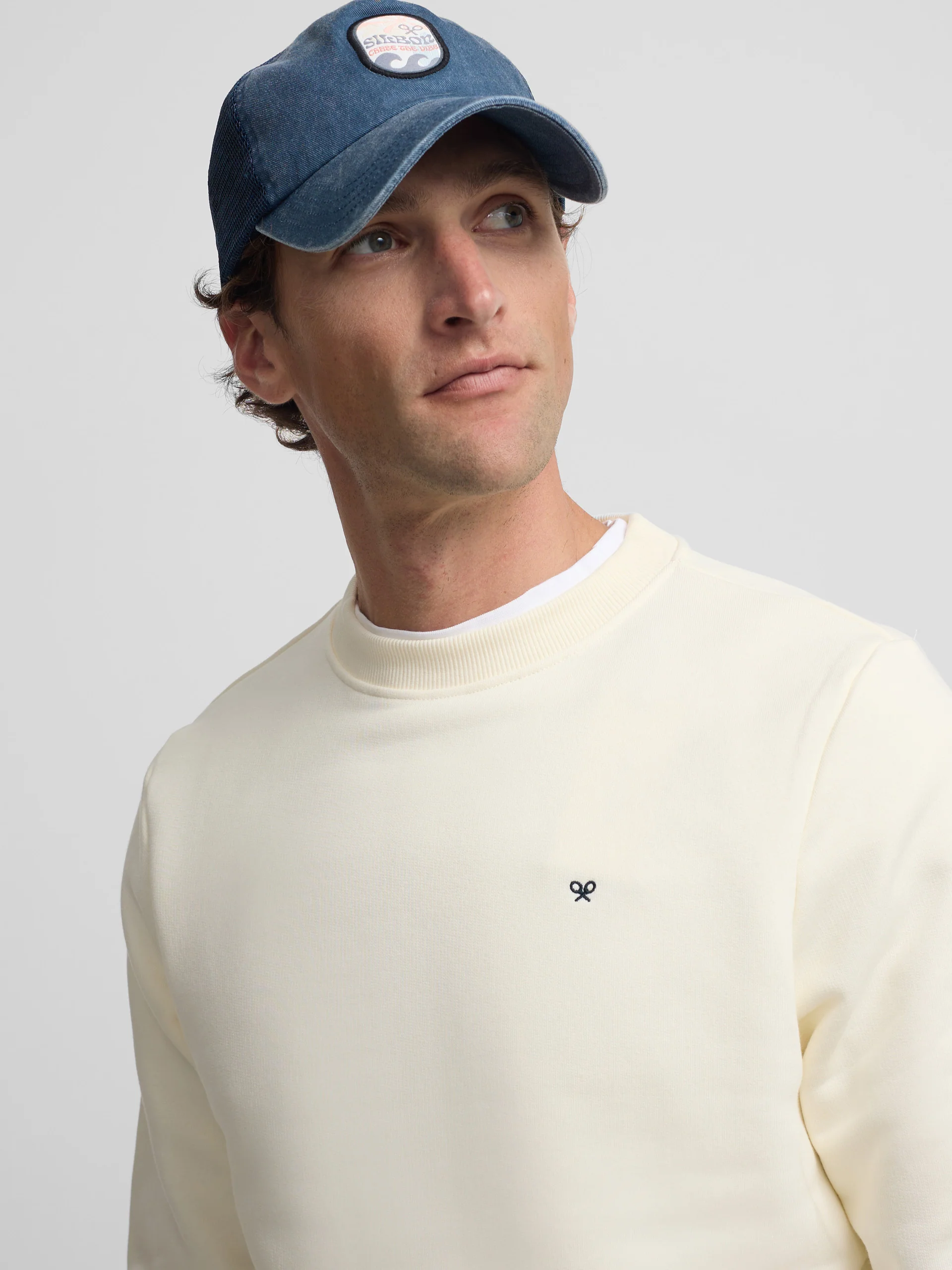 Sudadera Silbon classics crema - Image 6
