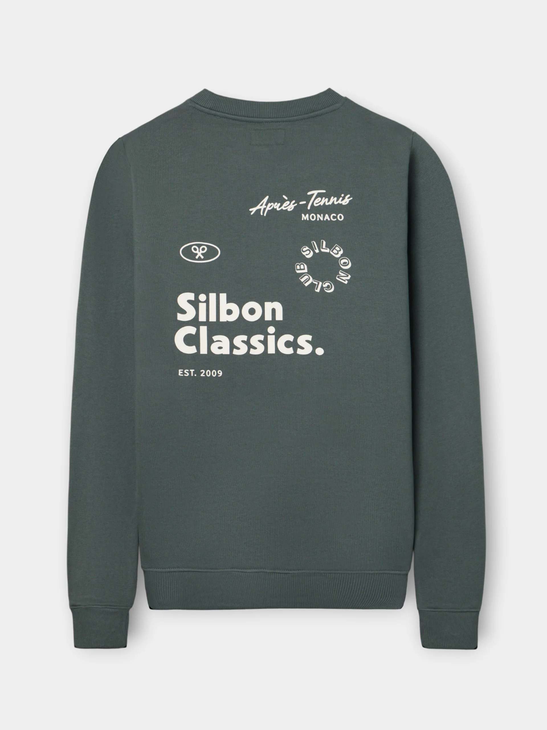 Sudadera Silbon classics verde oscuro - Image 5