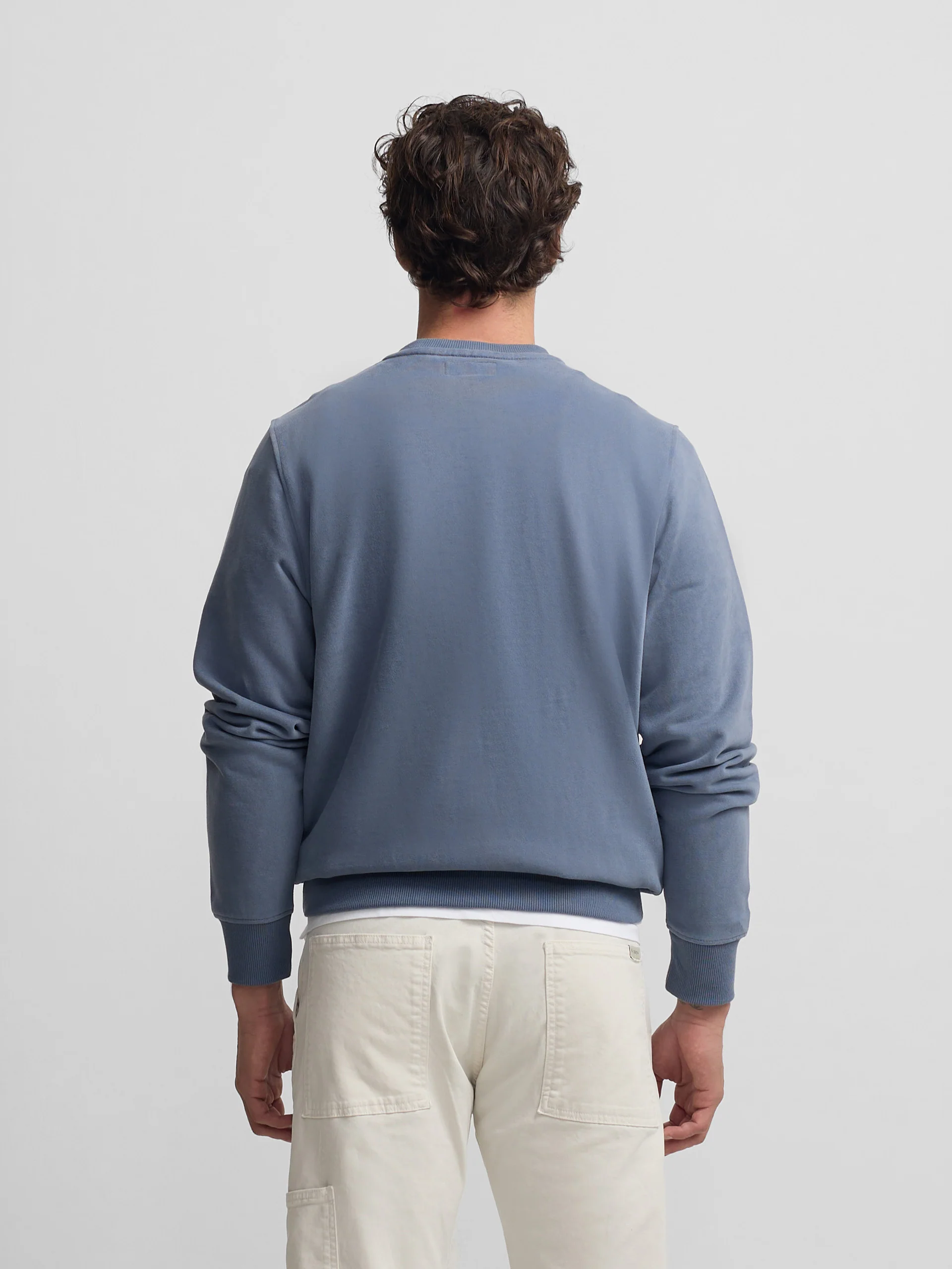 Sudadera Silbon flock azul indigo - Image 6