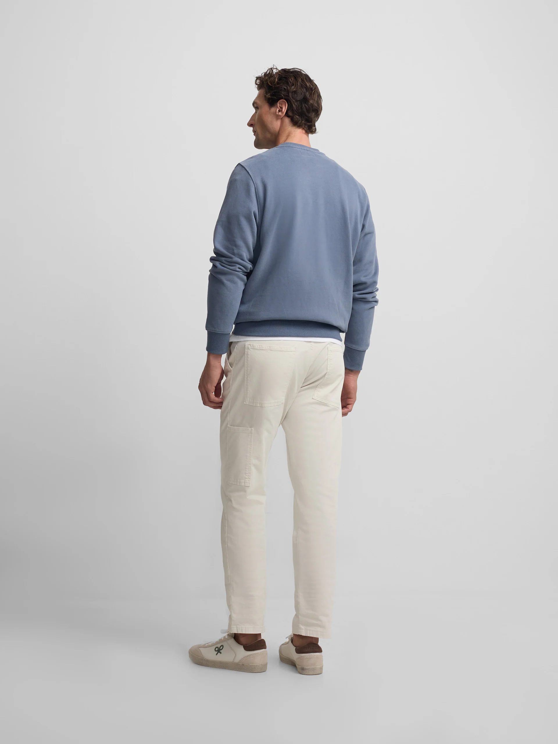 Sudadera Silbon flock azul indigo - Image 7
