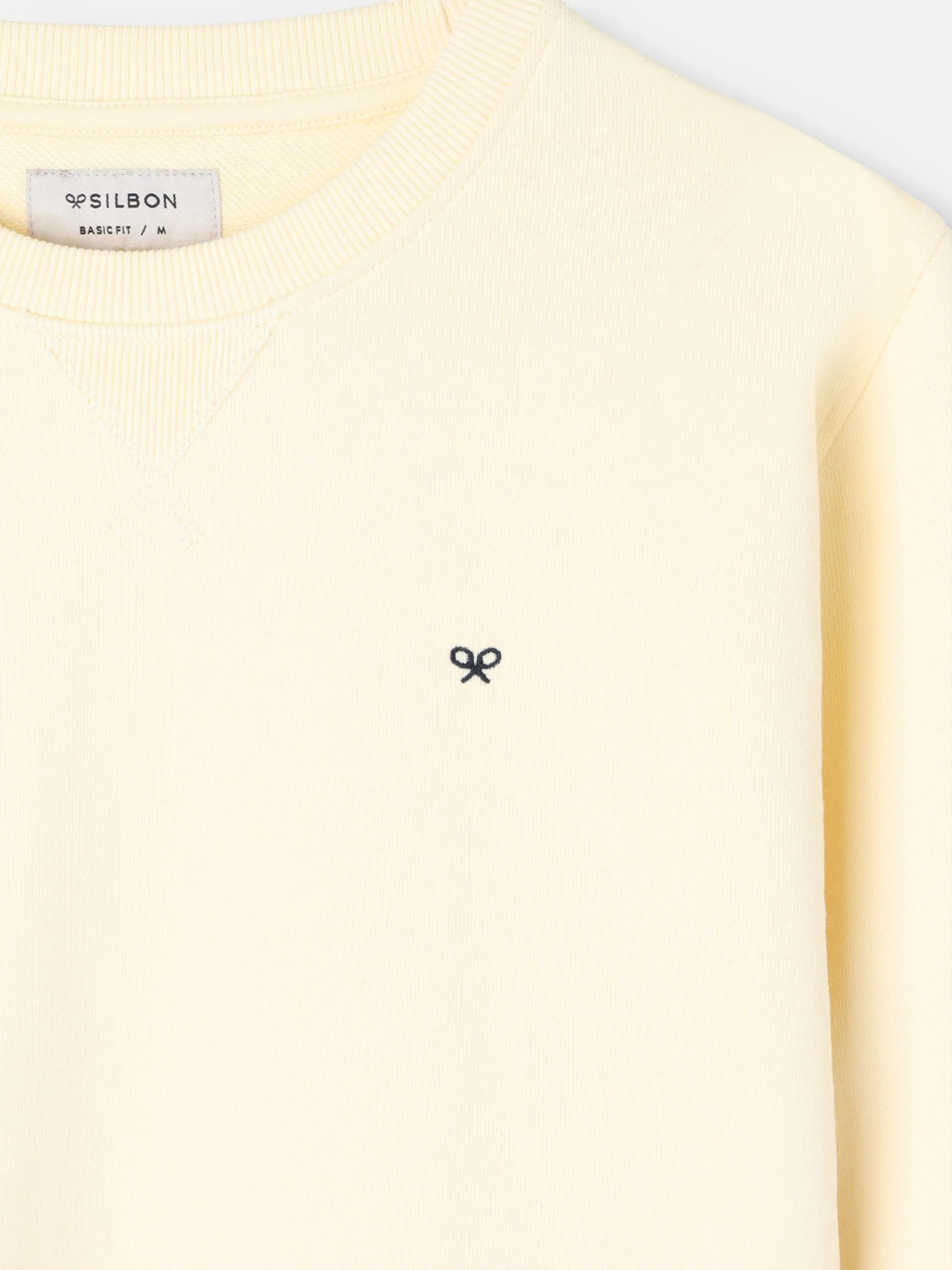 Sudadera silbon minilogo amarillo - Image 2