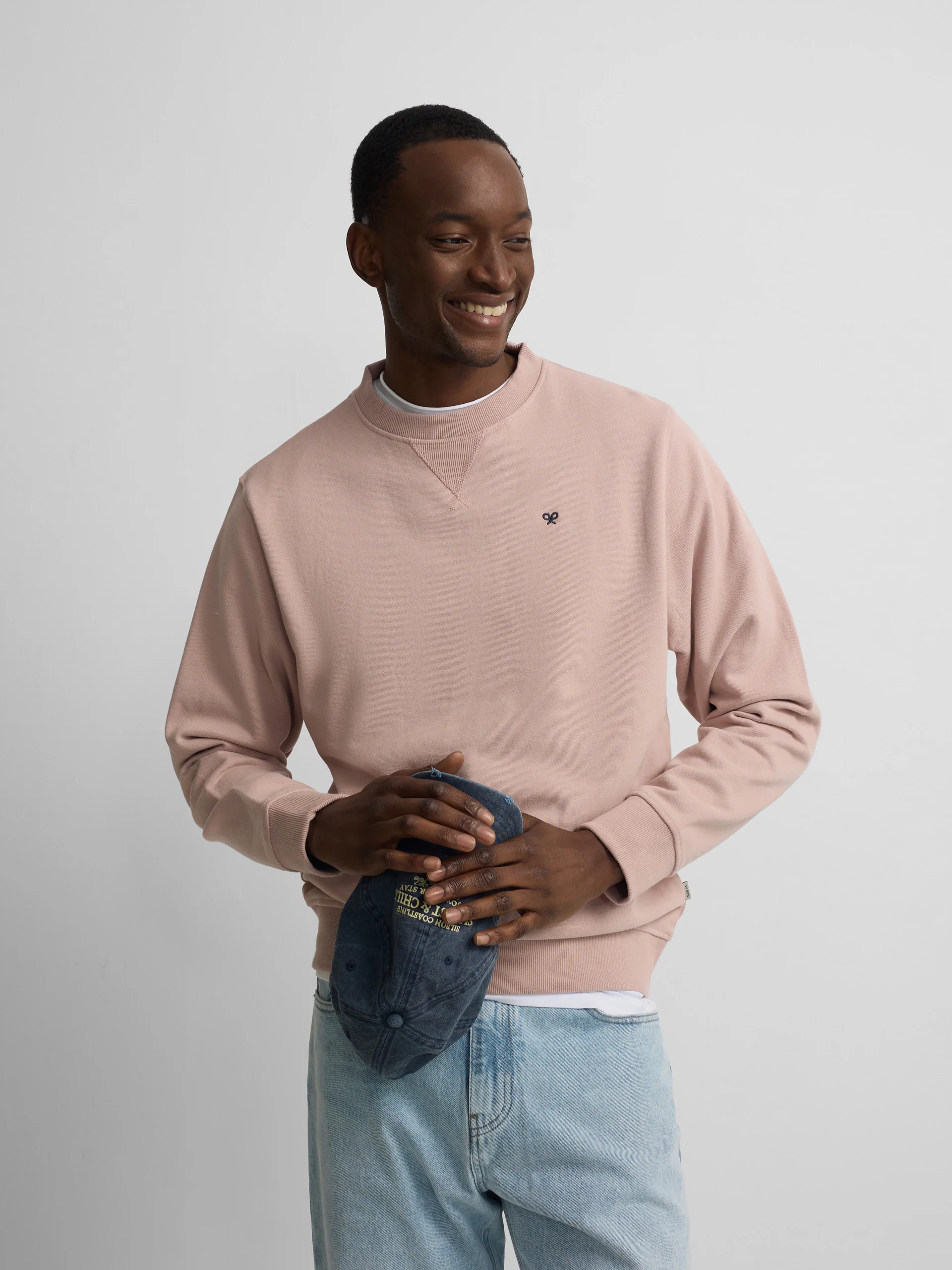 Sudadera Silbon minilogo coral
